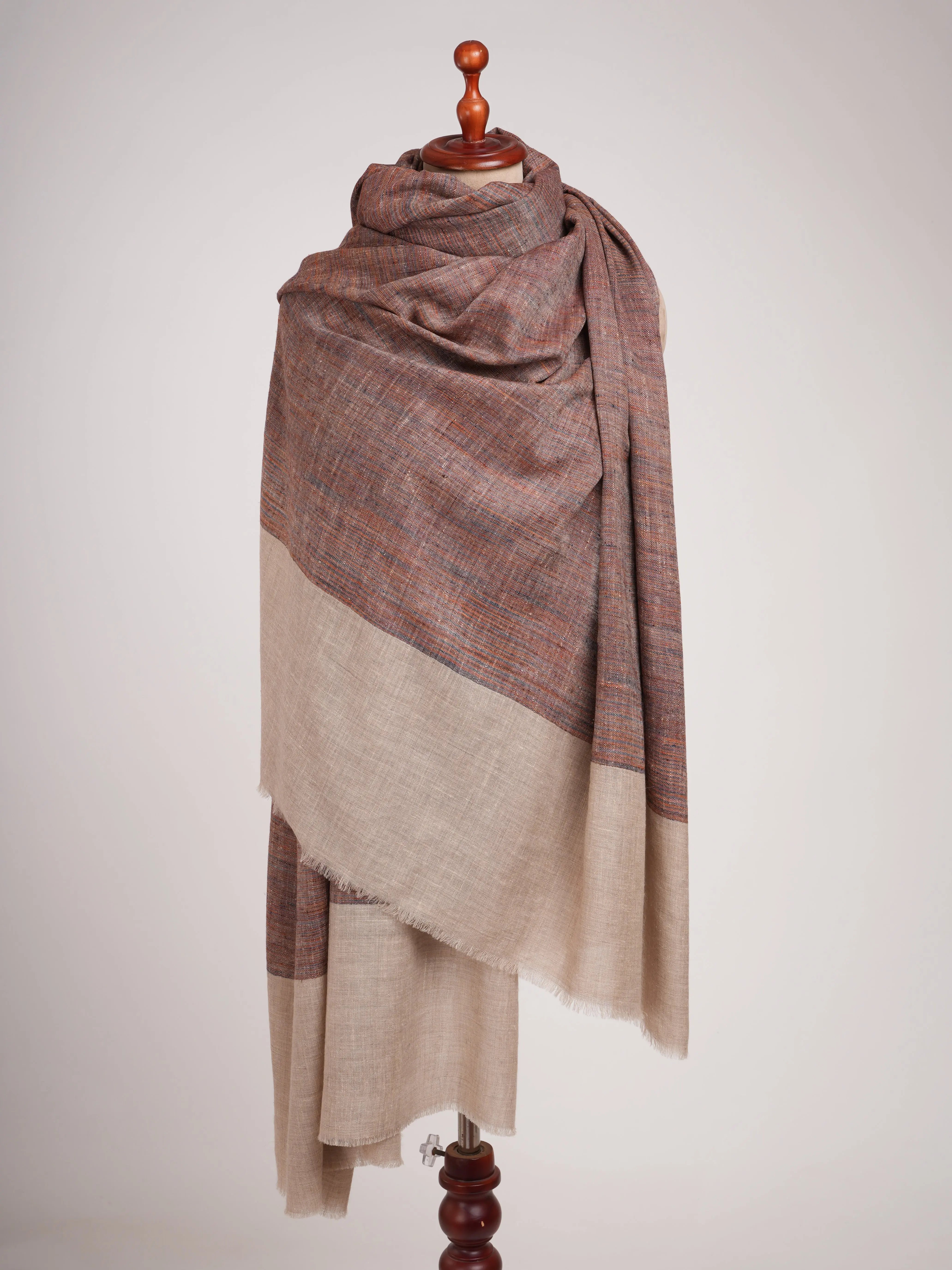 Oversized Handwoven Baby Soft Authentic Pashmina Wrap