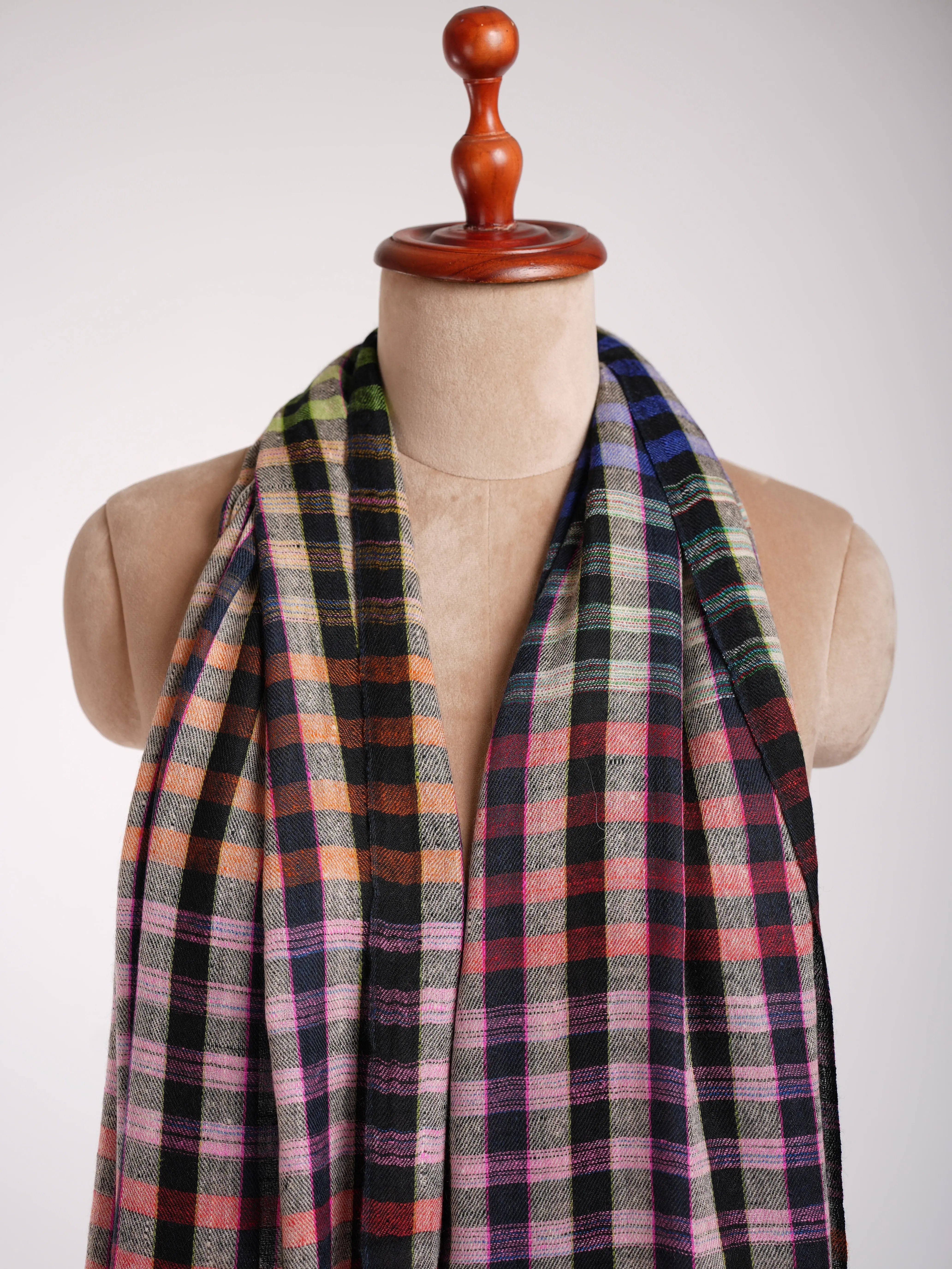 Baby Soft Contemporary Handwoven Cashmere Scarf Shahkaar