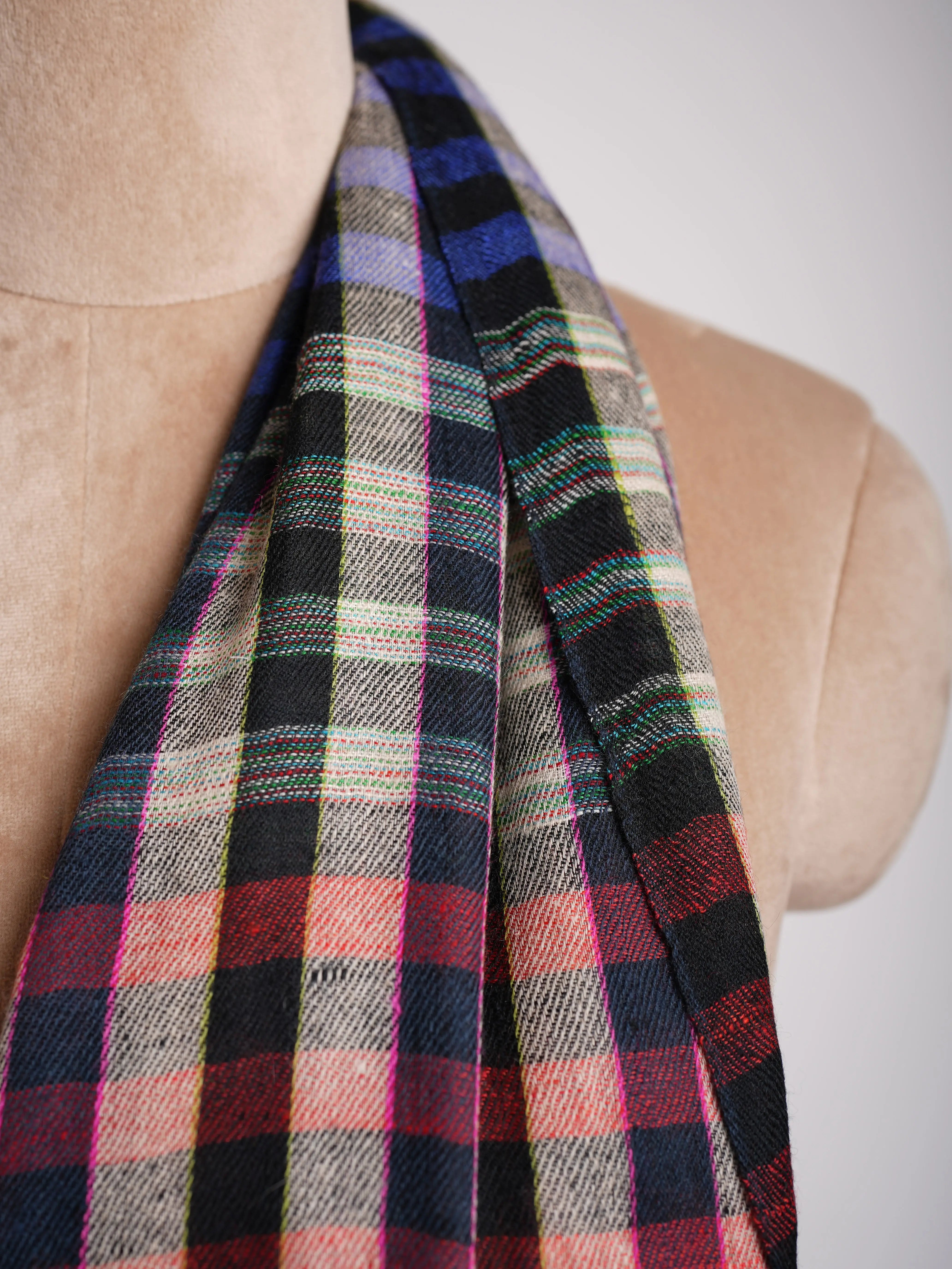 Baby Soft Contemporary Handwoven Cashmere Scarf Shahkaar