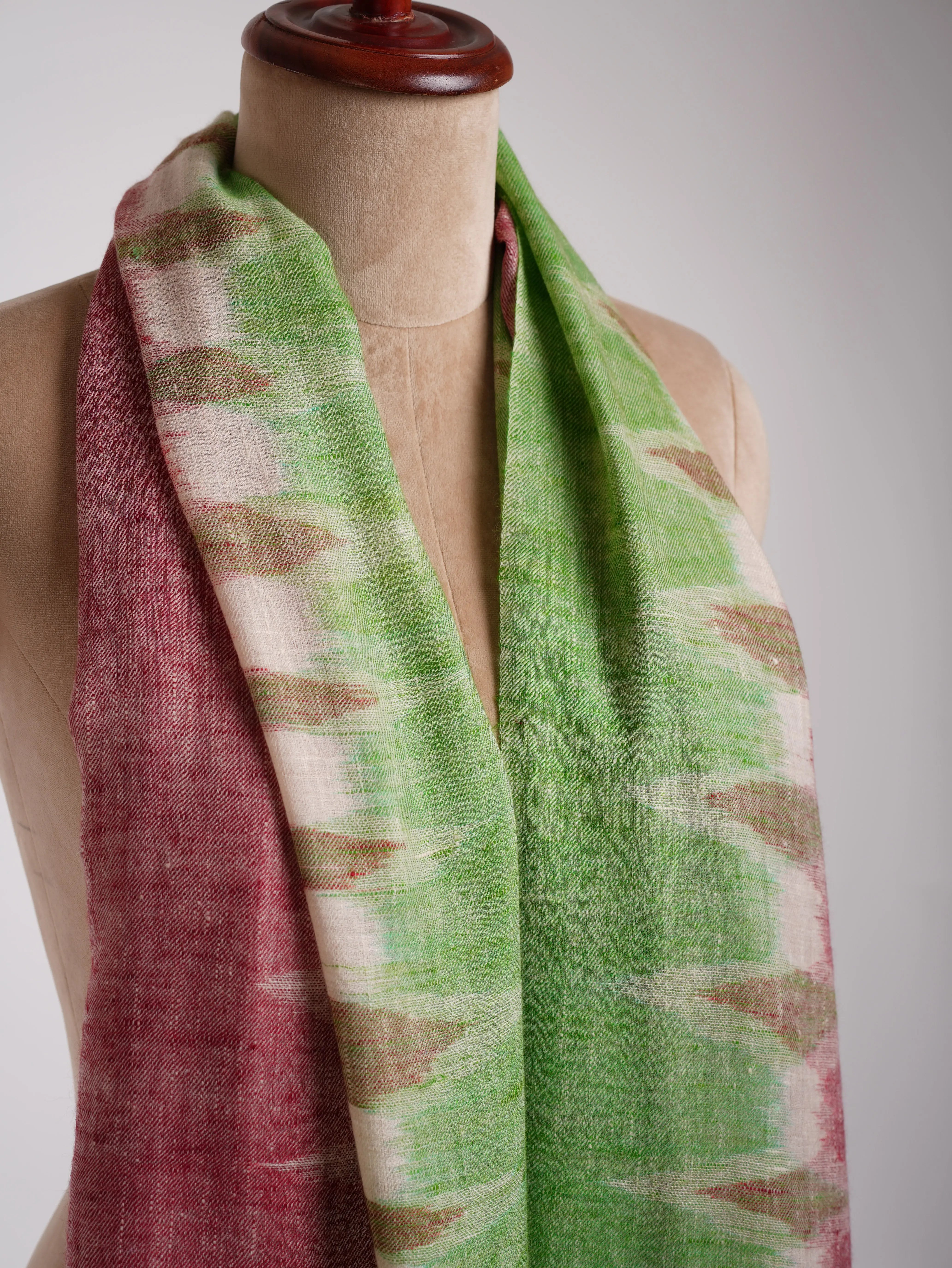 Handwoven Baby Soft Featherlight Contemporary Cashmere Scarf Shahkaar