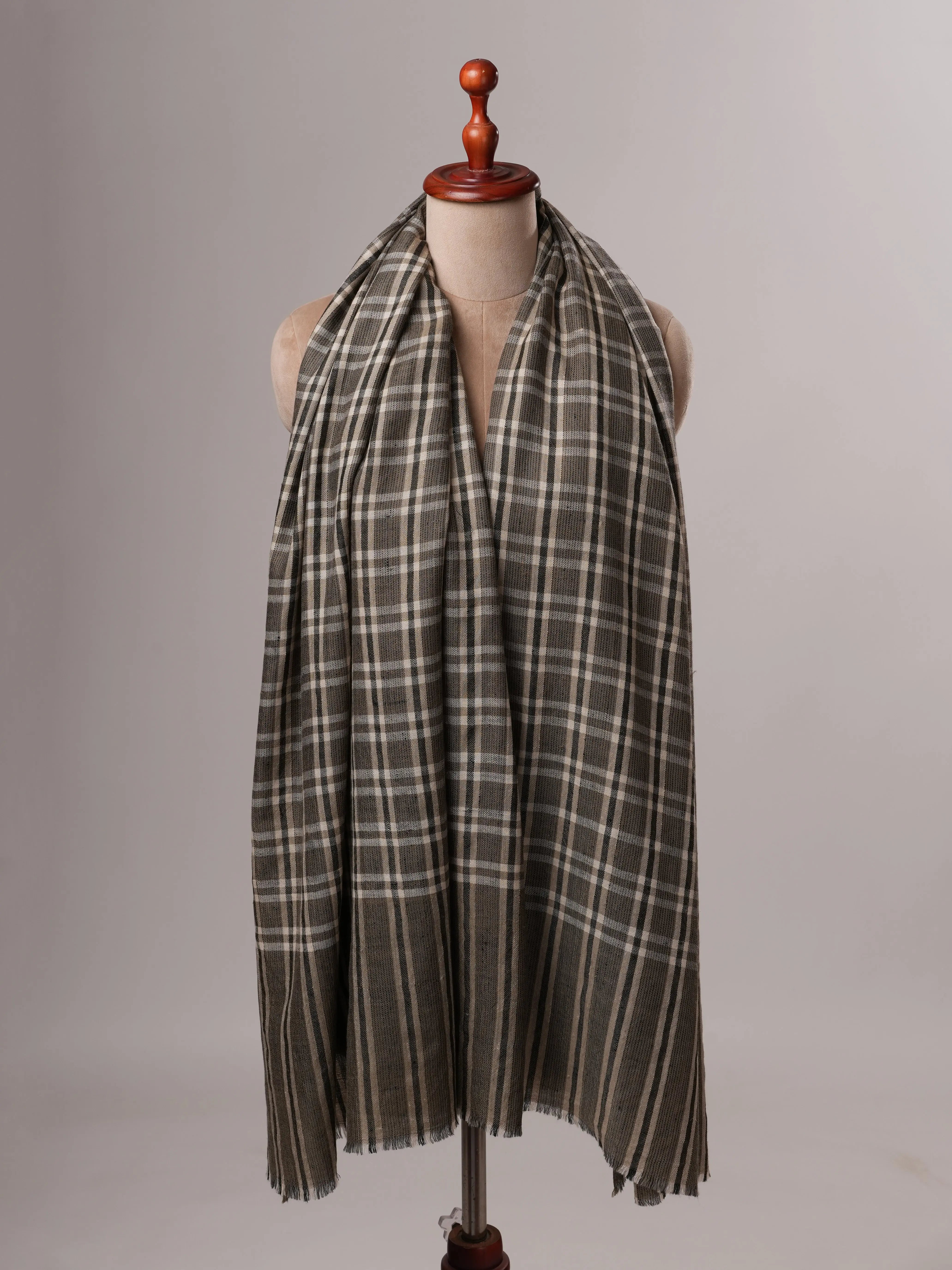 Soft Featherlight Contemporary Pashmina Shawl Shahkaar