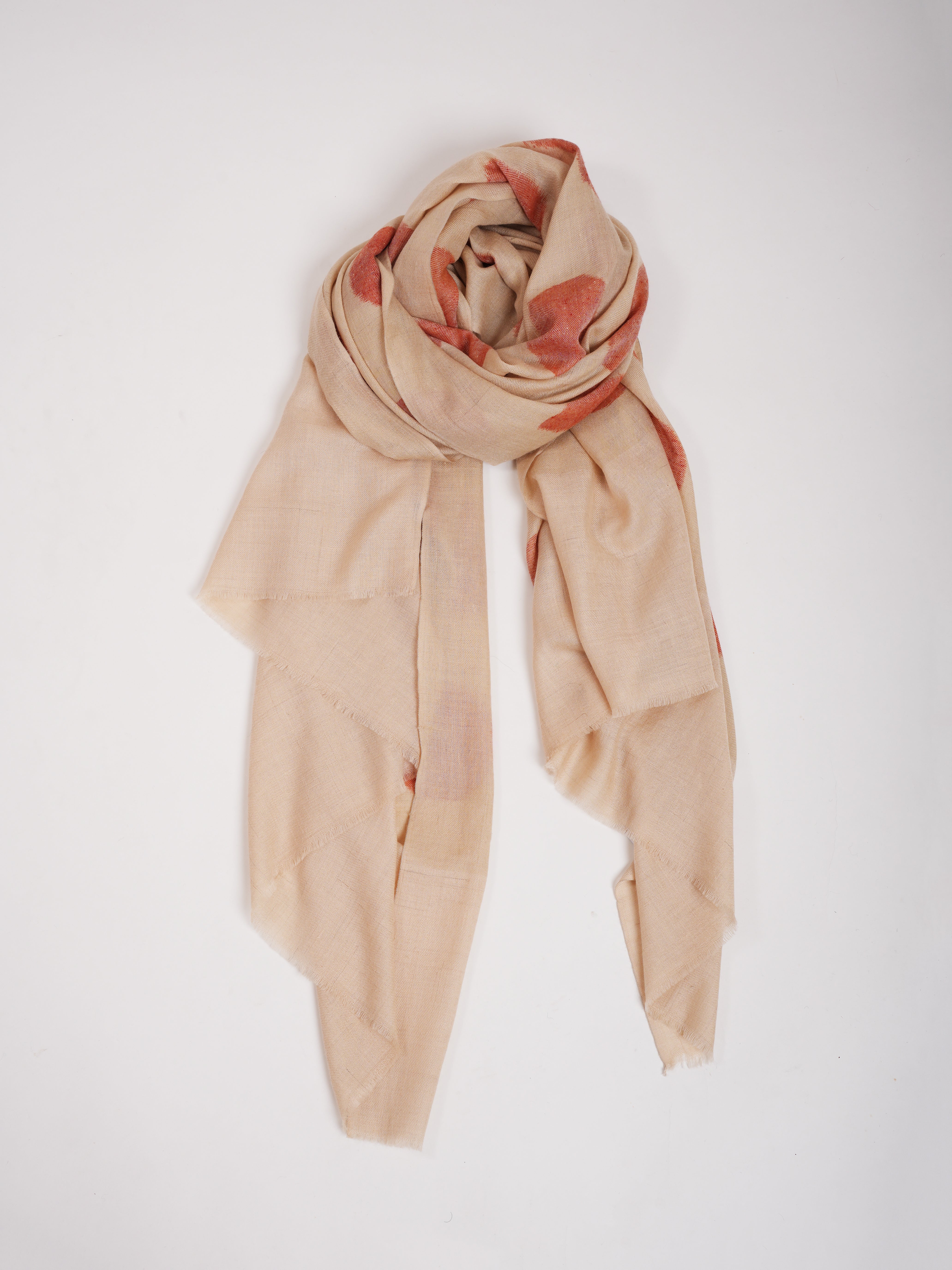 Polka Dots Space Dye Pashmina Wrap