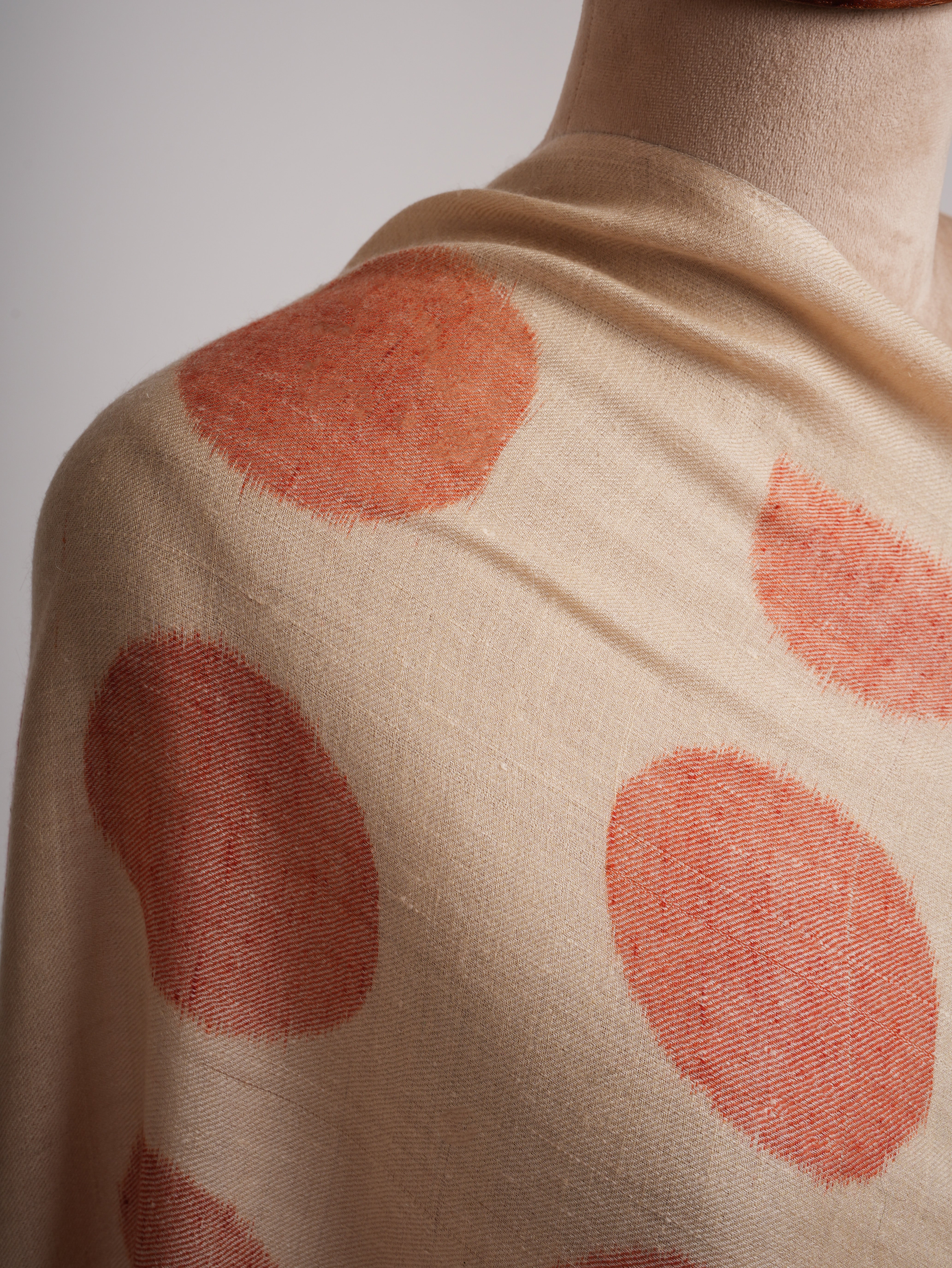 Polka Dots Space Dye Pashmina Wrap