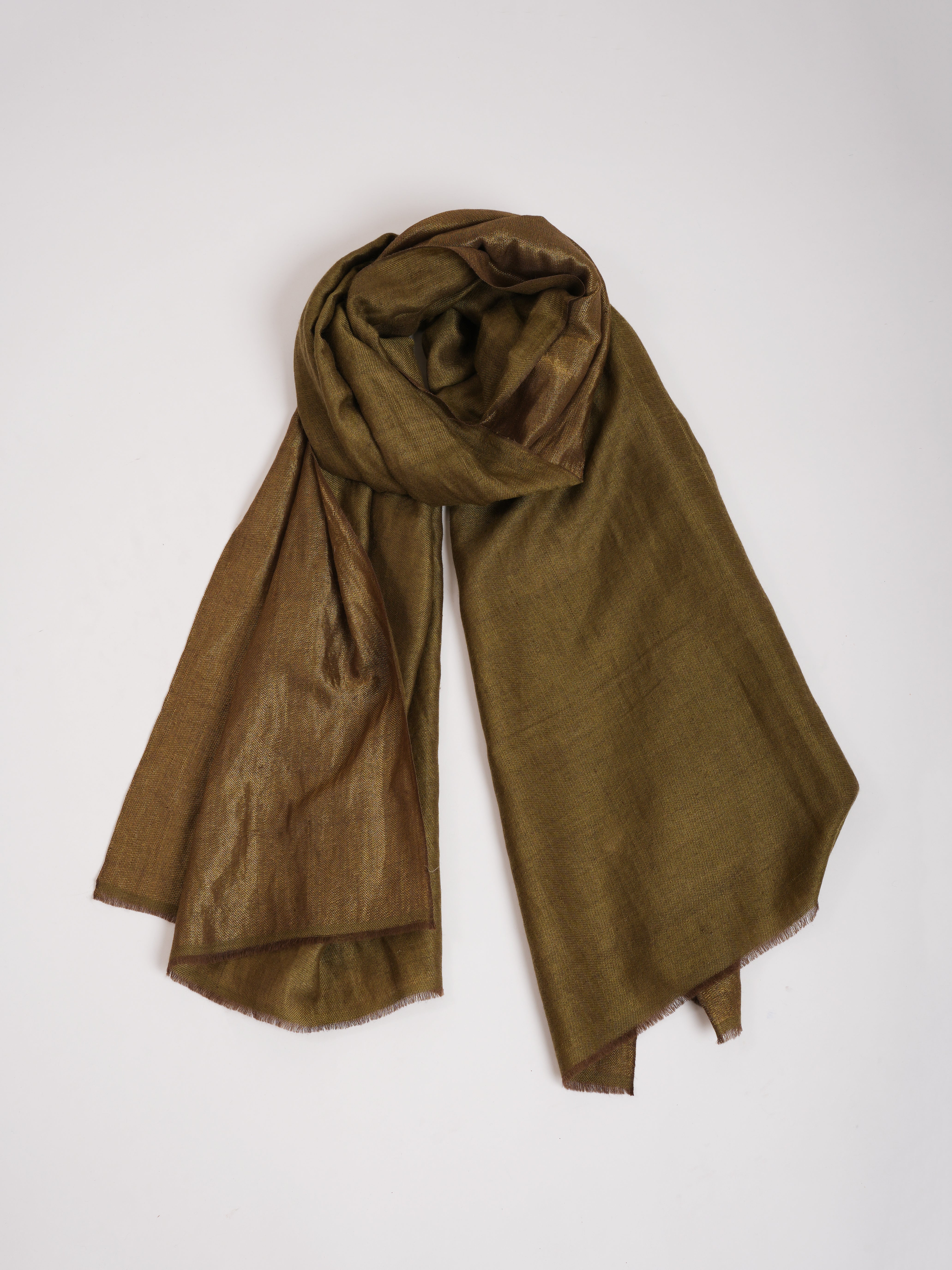 Zari Dorukha Handwoven Cashmere Stole