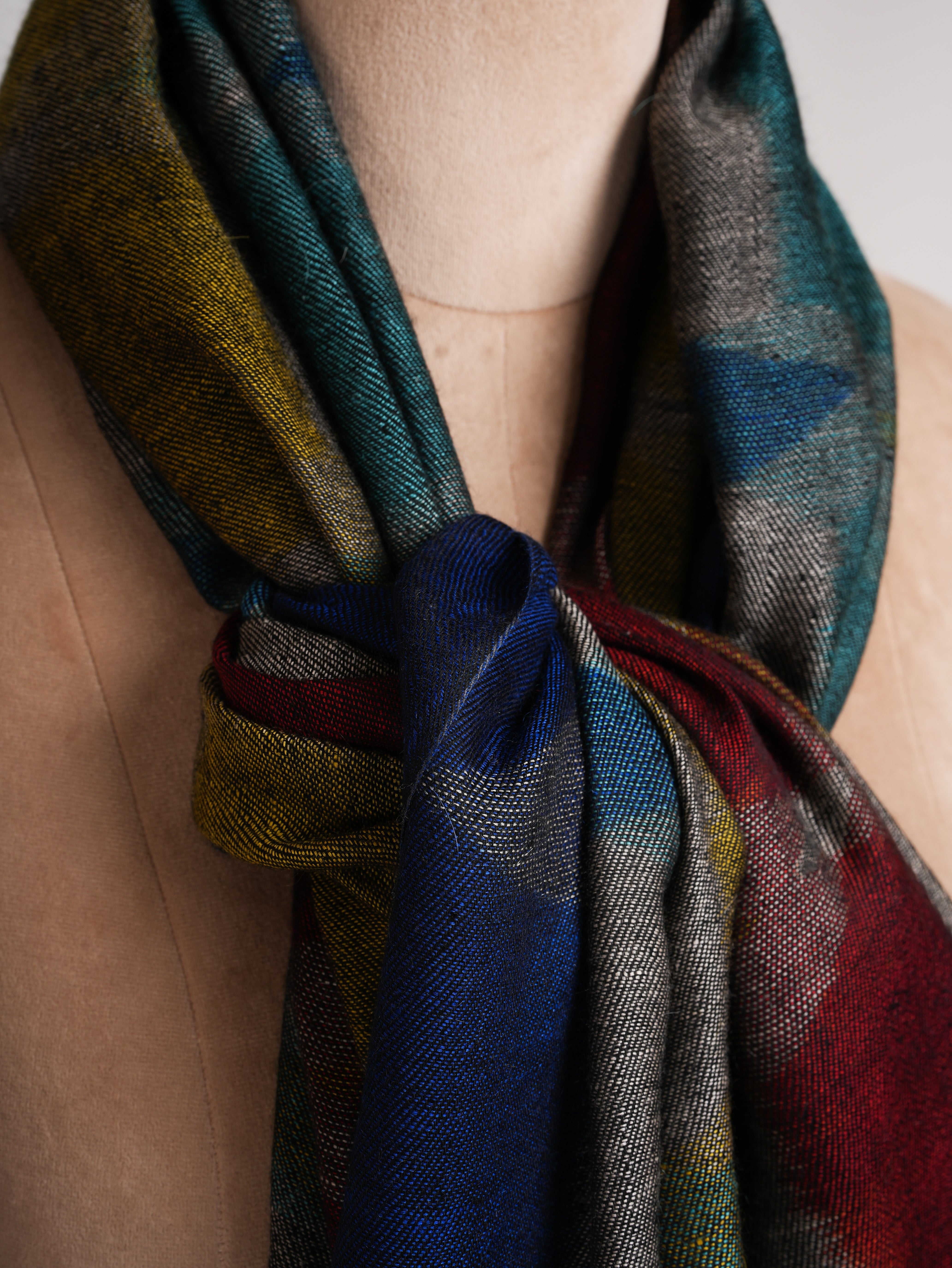 Space Dye Handwoven Stylish Pashmina Shawl