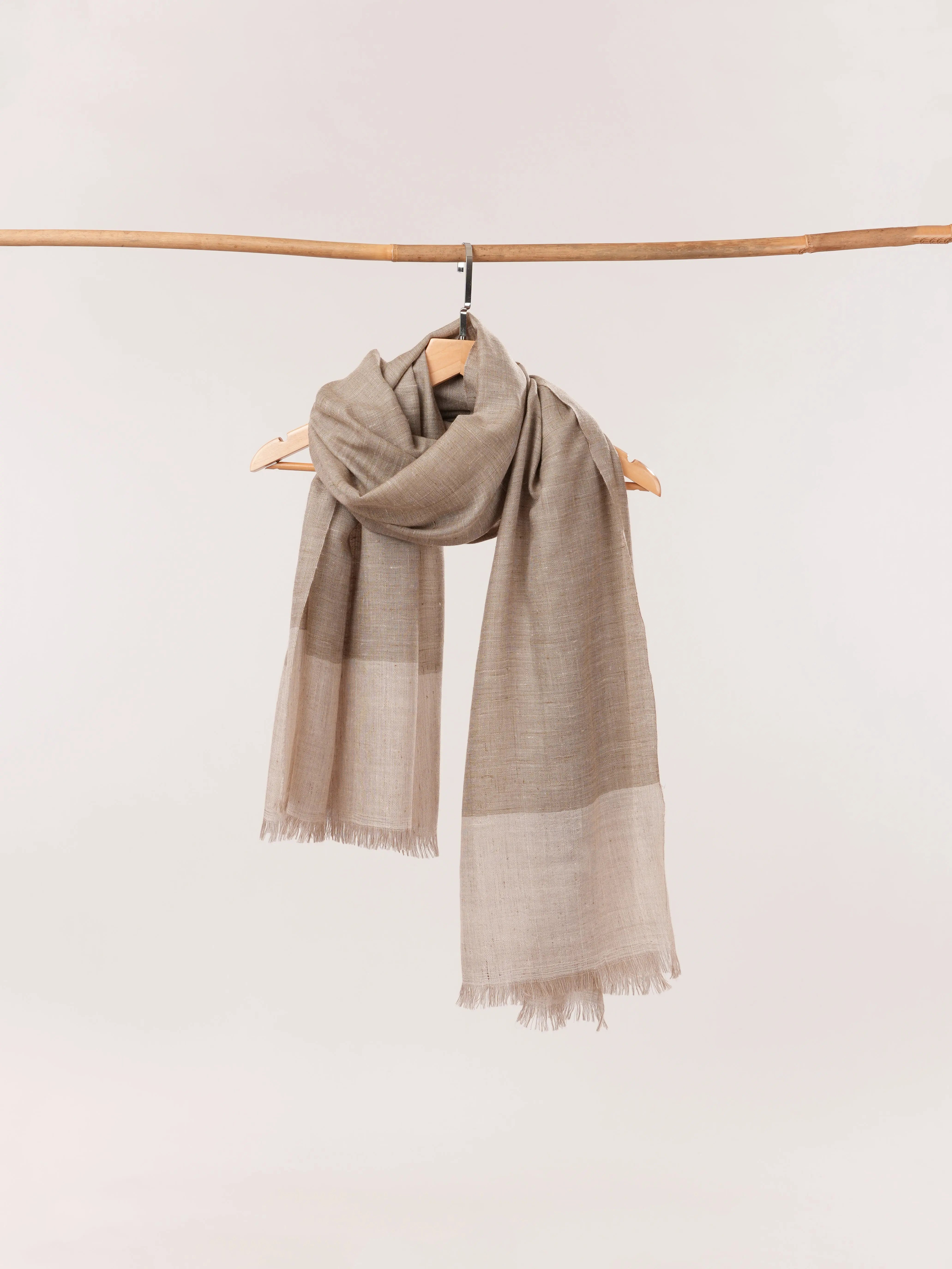 Featherlight Handwoven Pure Pashmina Contemporary Shawl Shahkaar.com