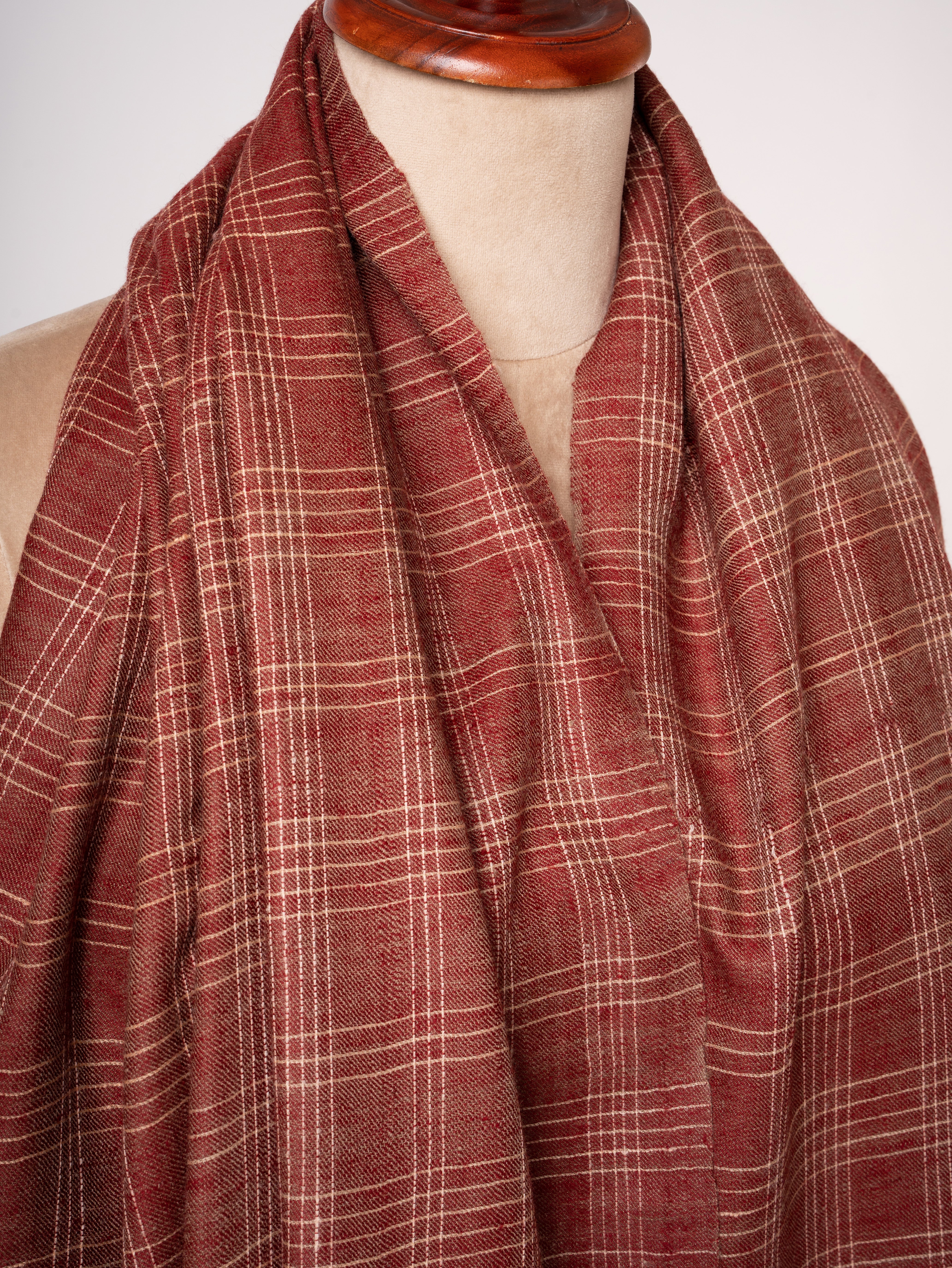 Dual Tone Kani Pashmina Shawl Soft Handwoven Cashmere by Shahkaar