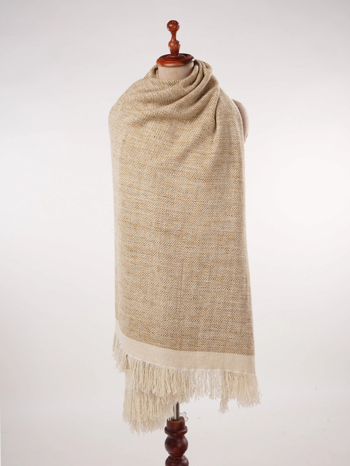 Handspun Thick Classic Handwoven Soft Pashmina Shawl