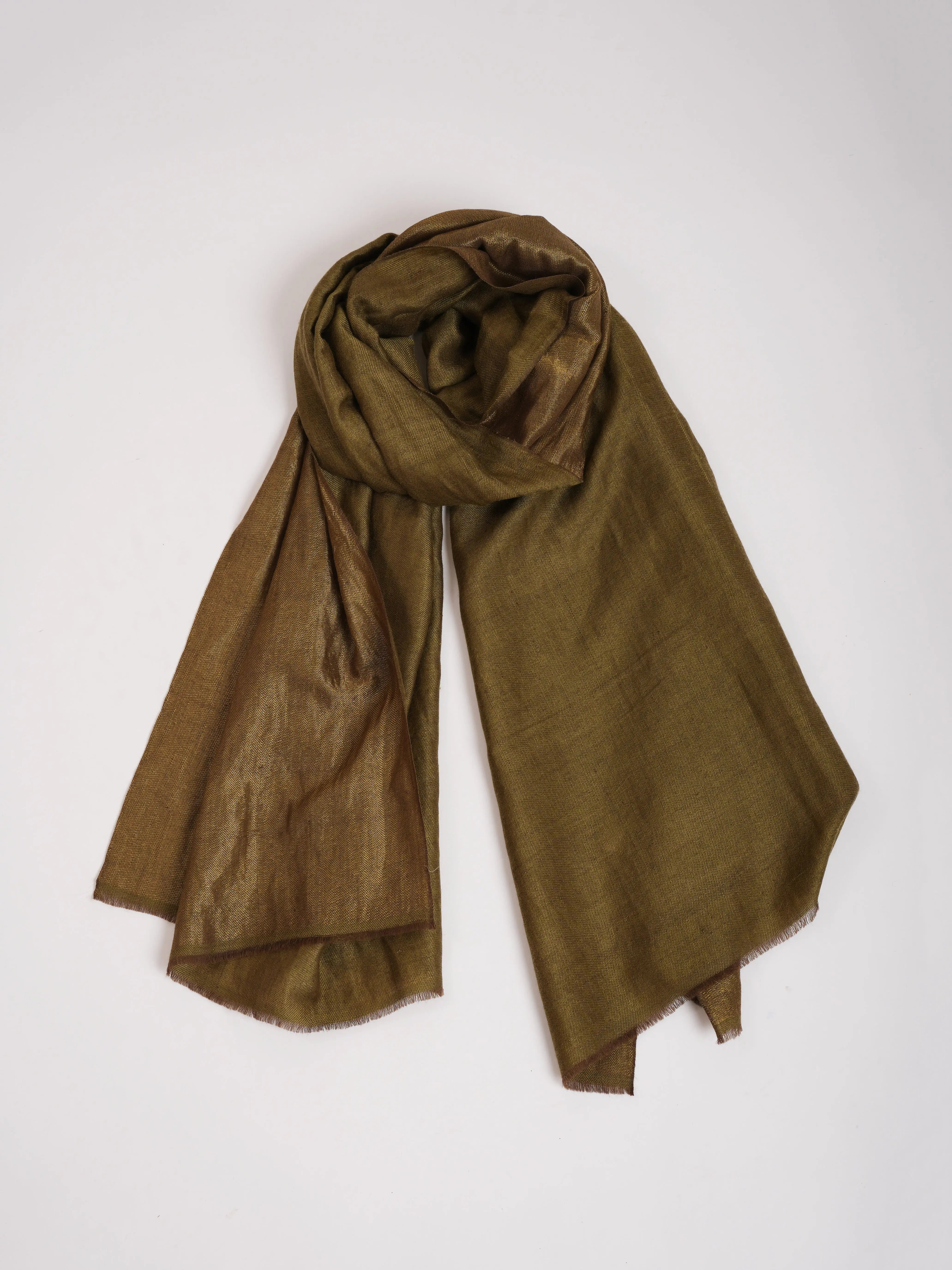 Zari Dorukha Handwoven Cashmere Stole Shahkaar