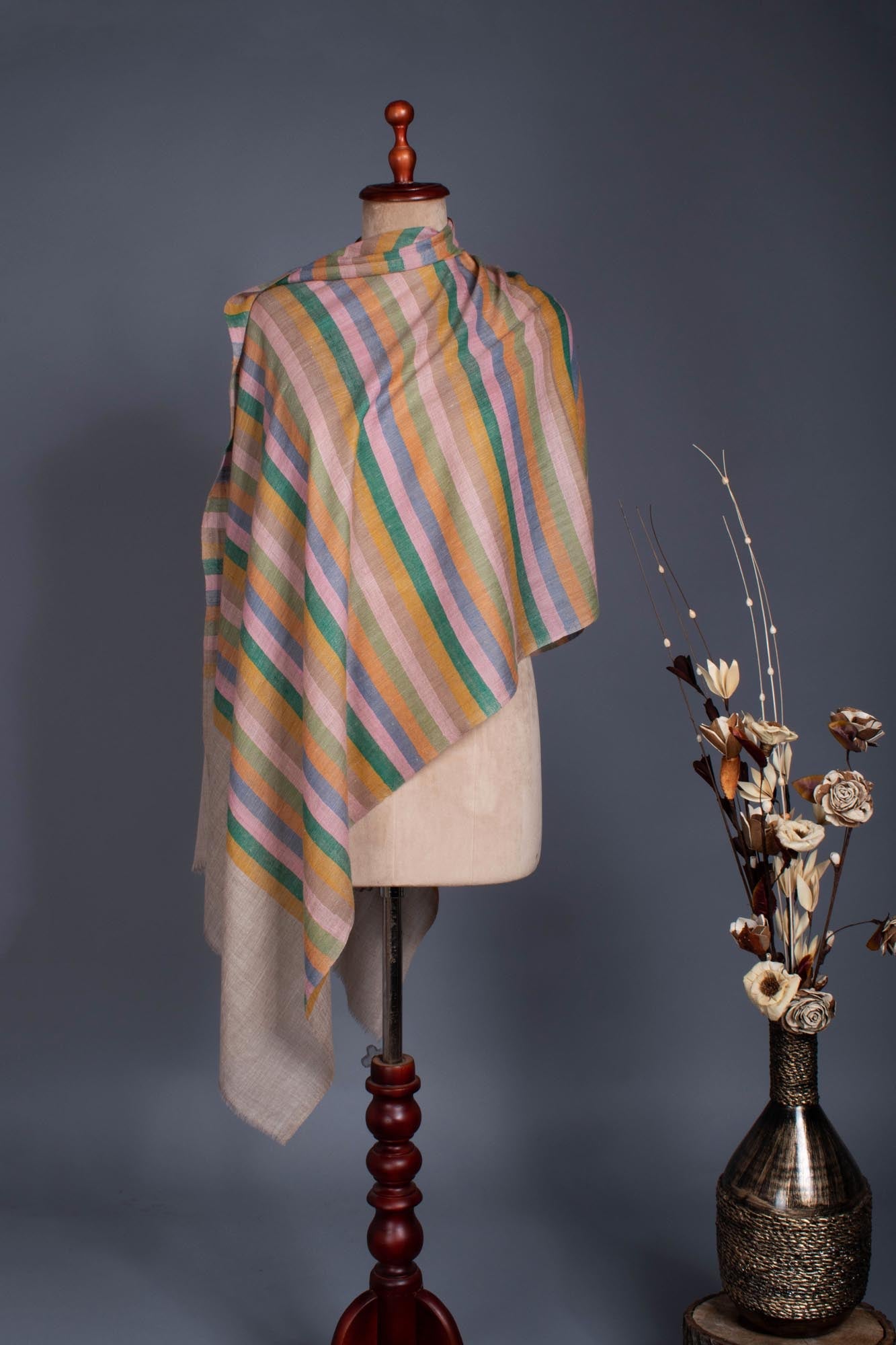 ARTISAN CASHMERE CASHMERE CAREED - NEWHAVEN