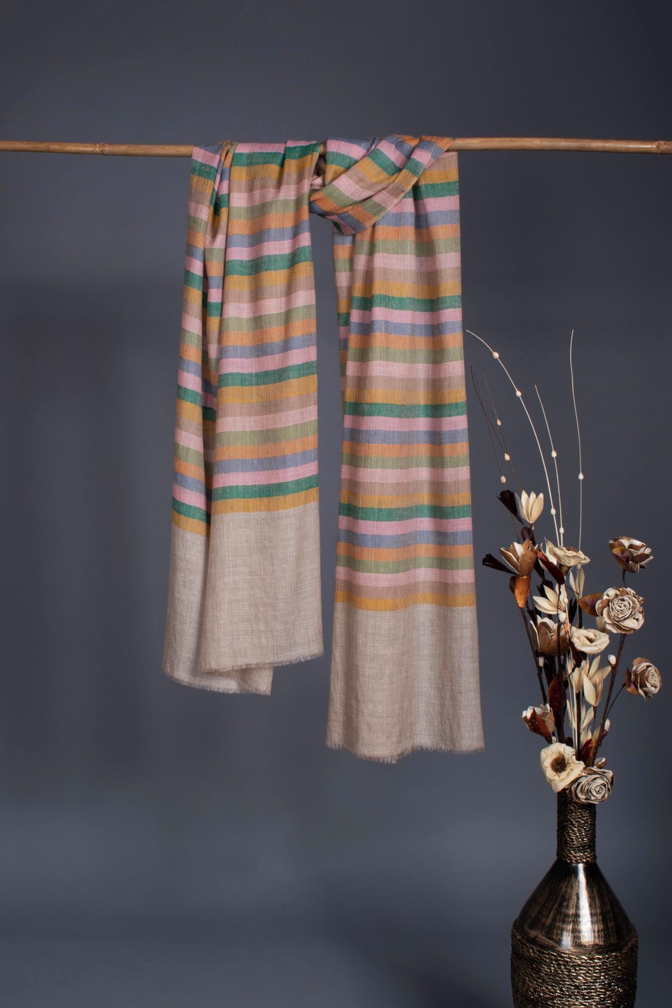 ARTISAN CASHMERE CASHMERE CAREED - NEWHAVEN