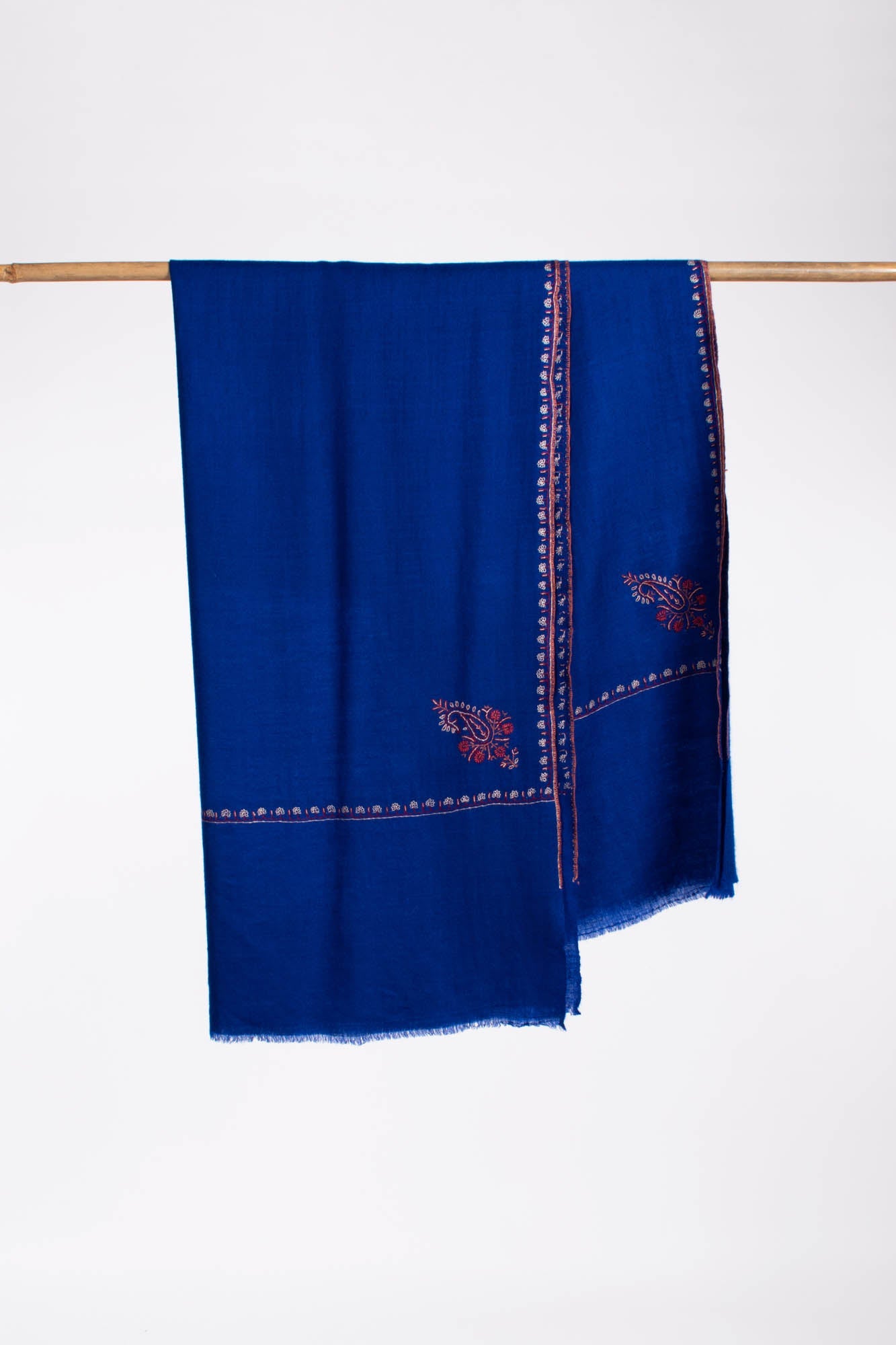 Sciarpa leggera in cashmere blu reale - HOPE