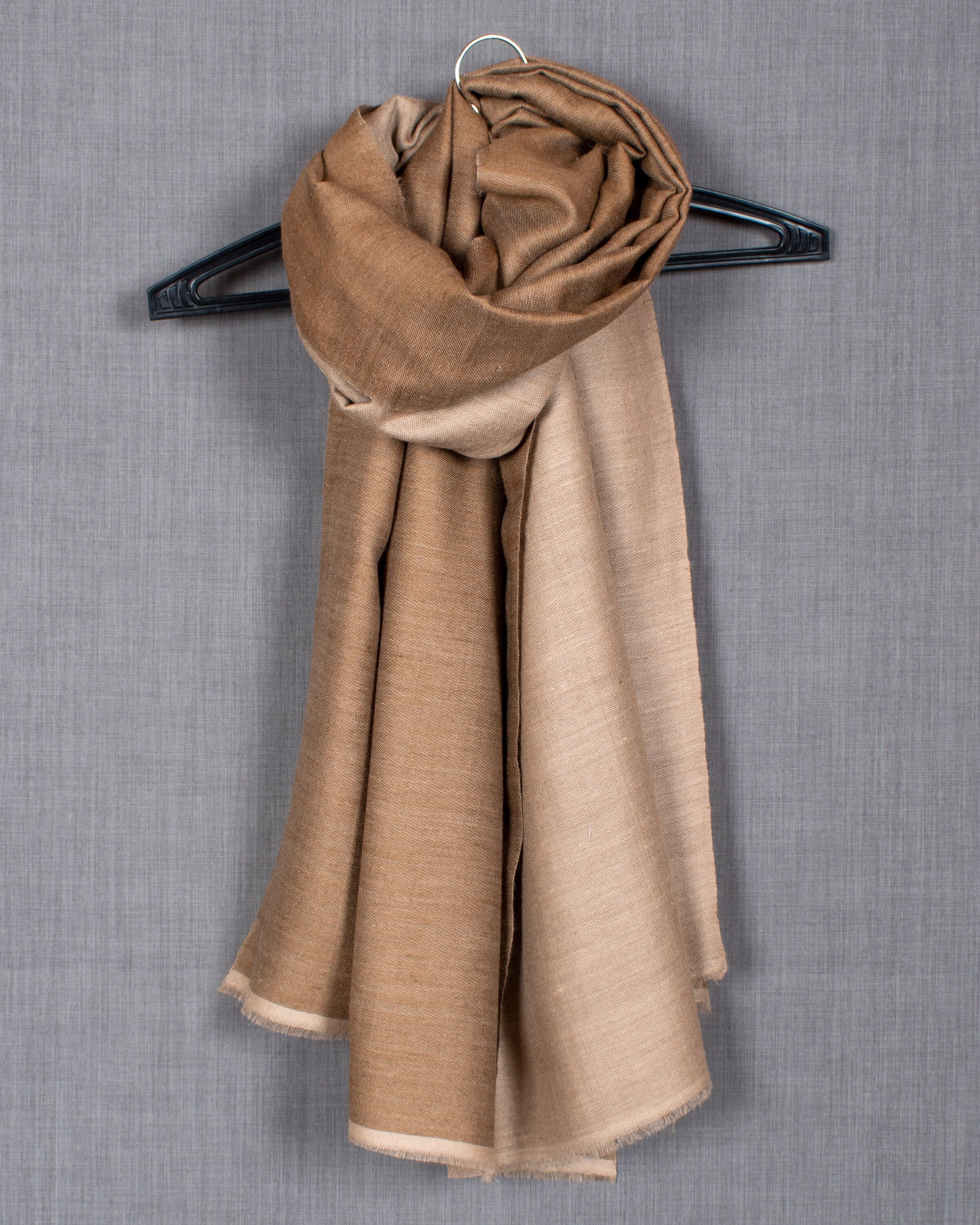 Sciarpa Pashmina reversibile Dorukha n. 1, puro cashmere, 28x80"