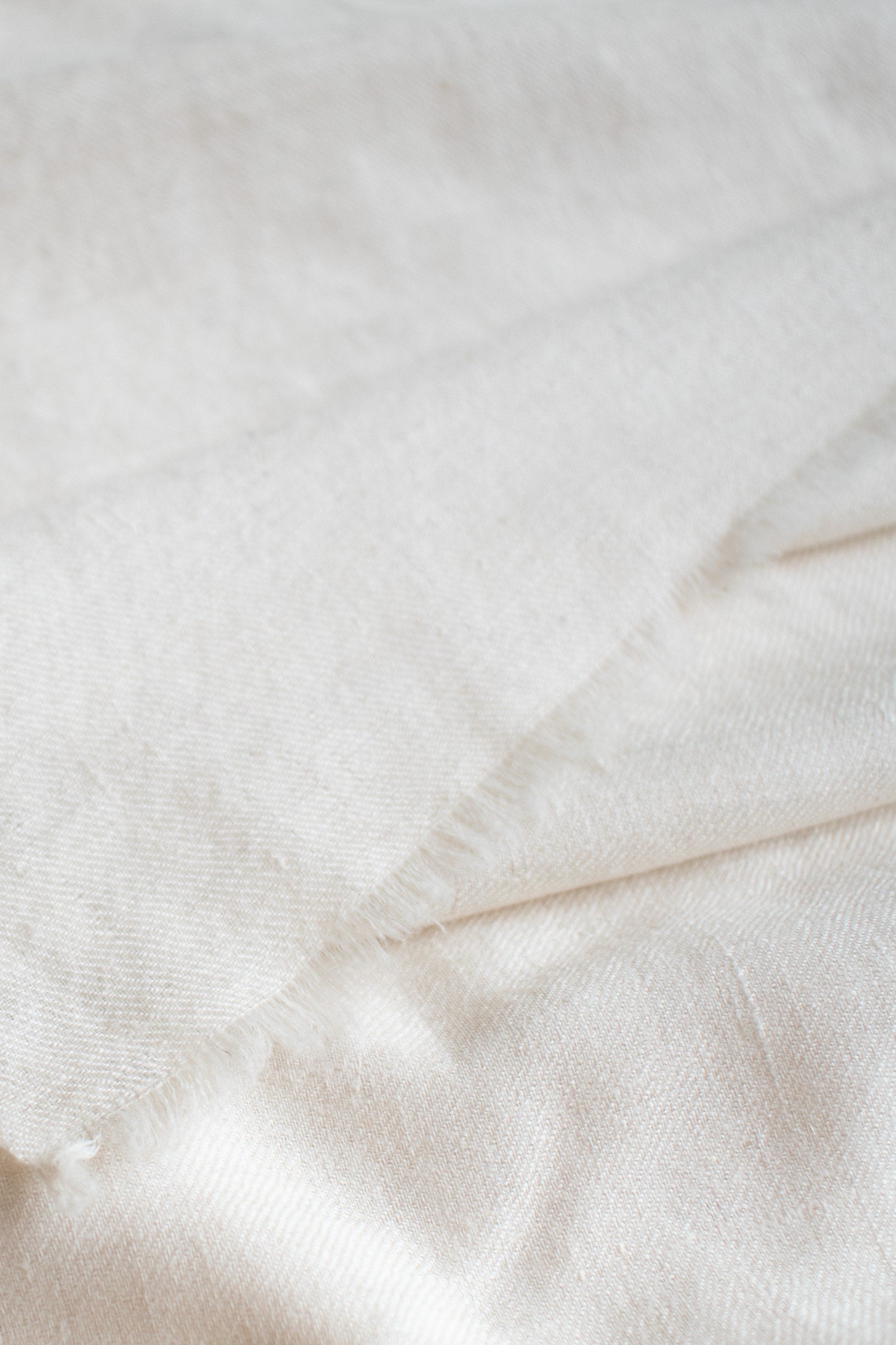 Handwoven Natural Off White Pashmina Fabric | Pure Cashmere Handloom Textile | Lightweight Soft Material | Luxury Fabric Sewing & Crafting Shahkaar