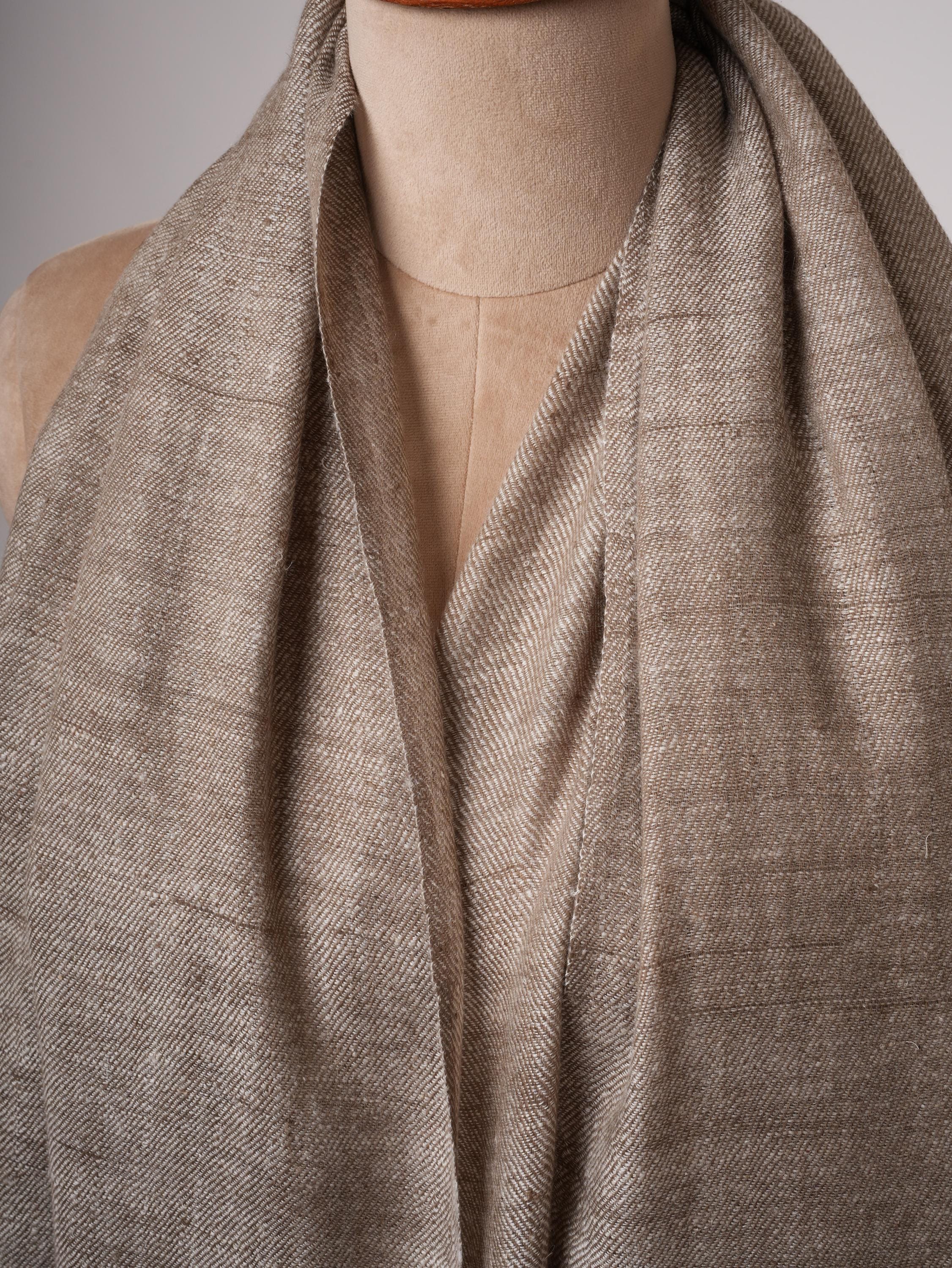 GI Certified Pashmina Cashmere Wrap Shawl | Hand Spun & Handwoven on Loom | Authentic Kashmiri Cashmere | Luxury Pashmina Shawl | Shahkaar