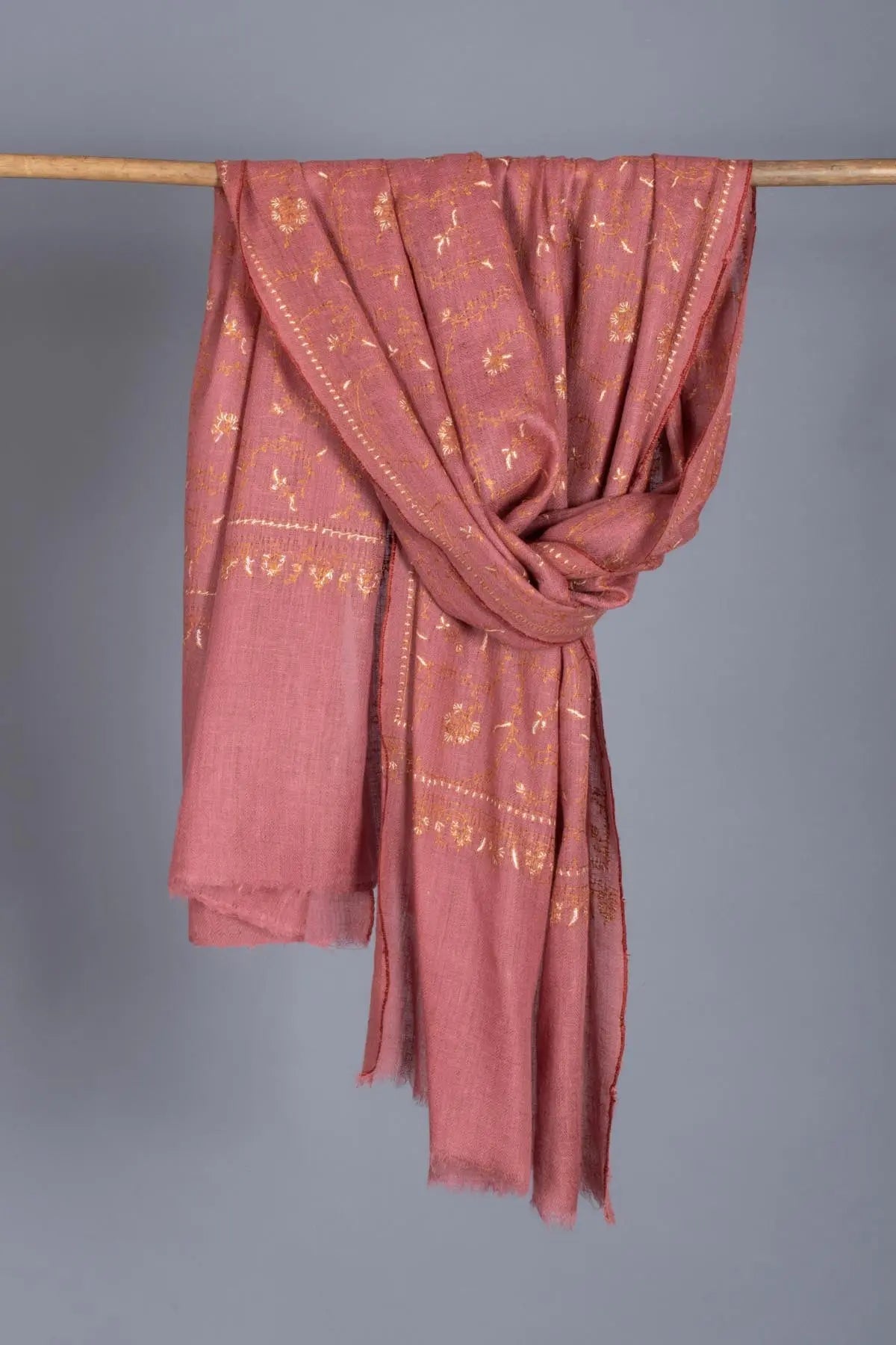 Baby Soft Handwoven Cashmere Kashmiri Scarf – A Whisper of Pure Luxury Shahkaar