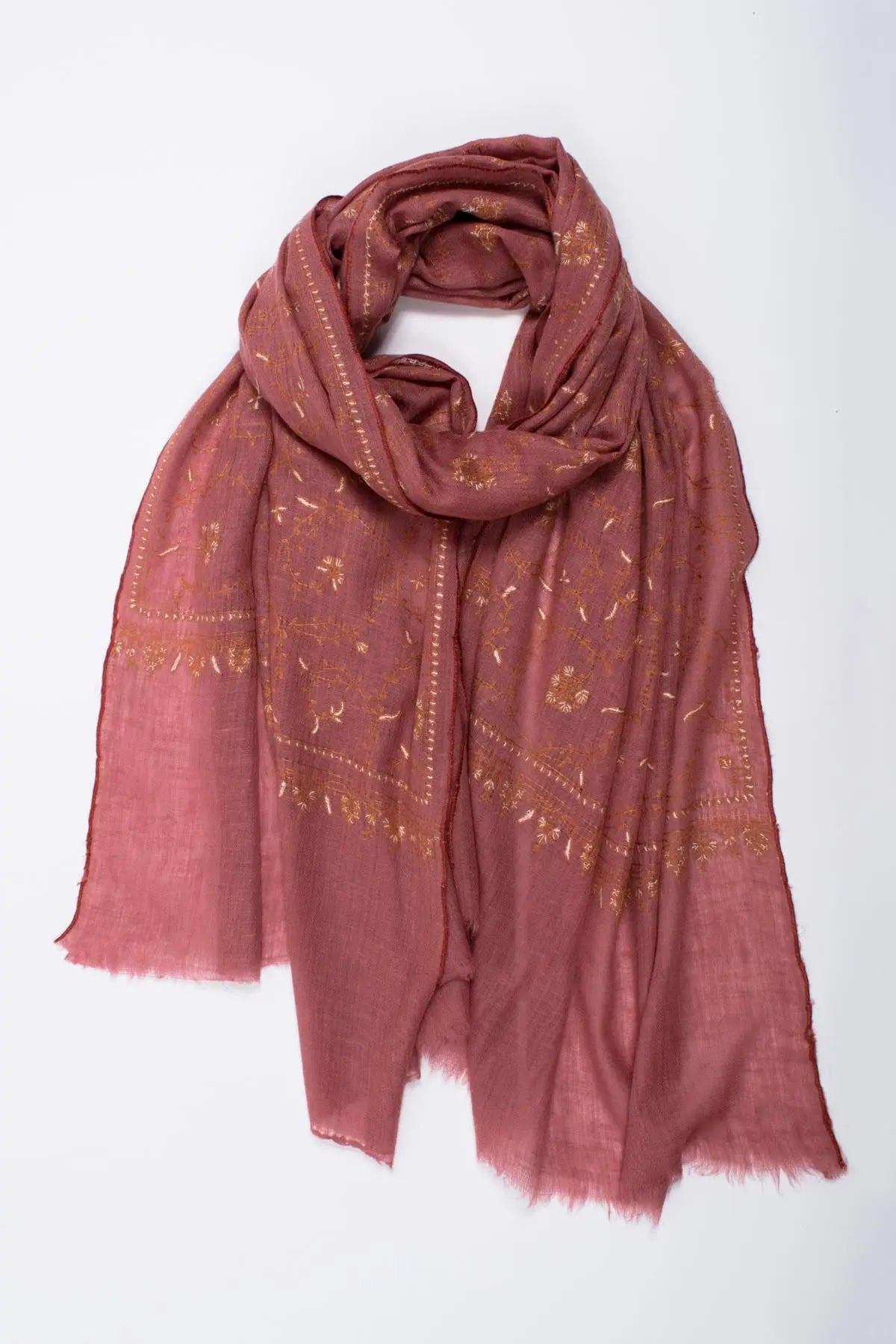 Baby Soft Handwoven Cashmere Kashmiri Scarf – A Whisper of Pure Luxury Shahkaar