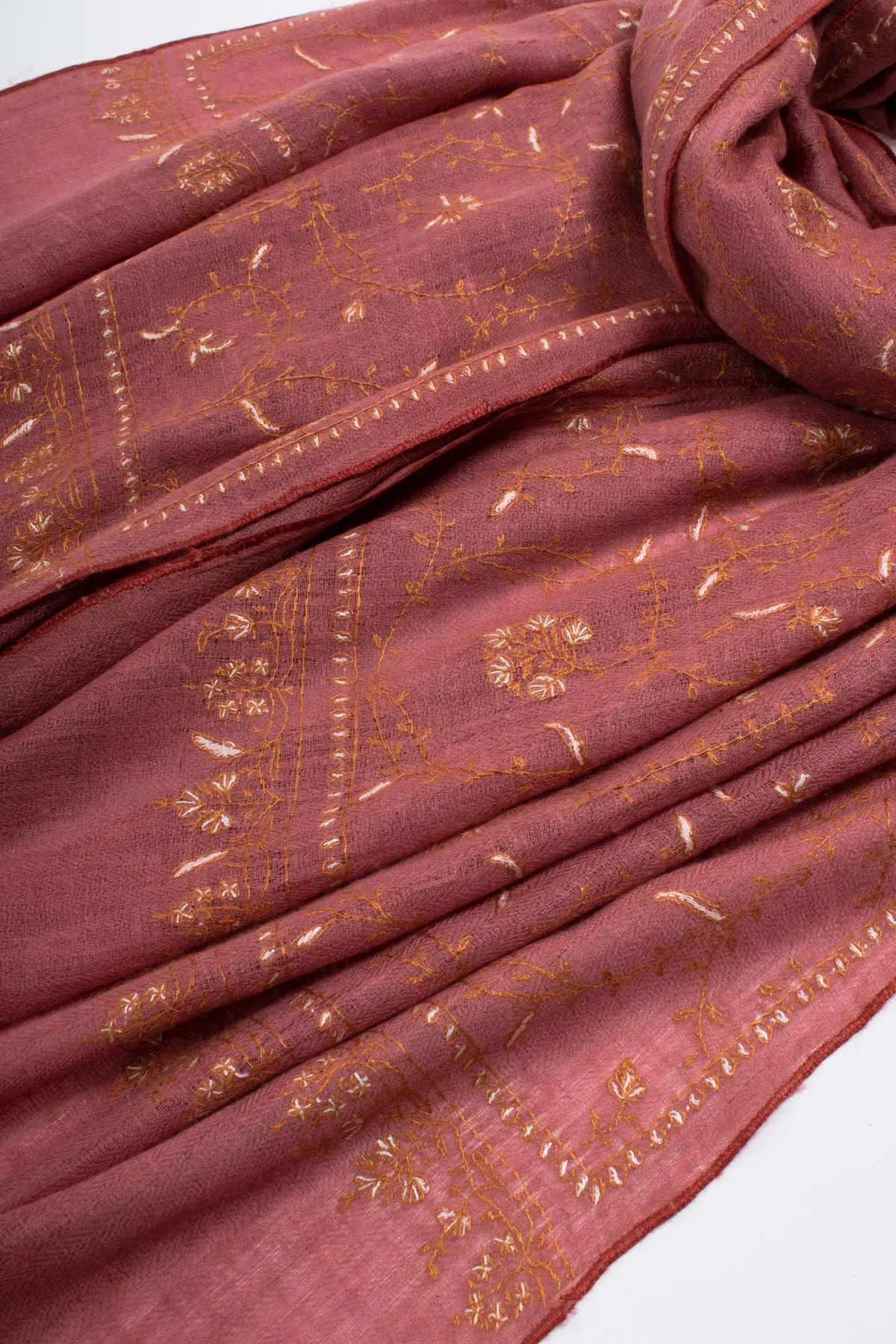 Baby Soft Handwoven Cashmere Kashmiri Scarf – A Whisper of Pure Luxury Shahkaar