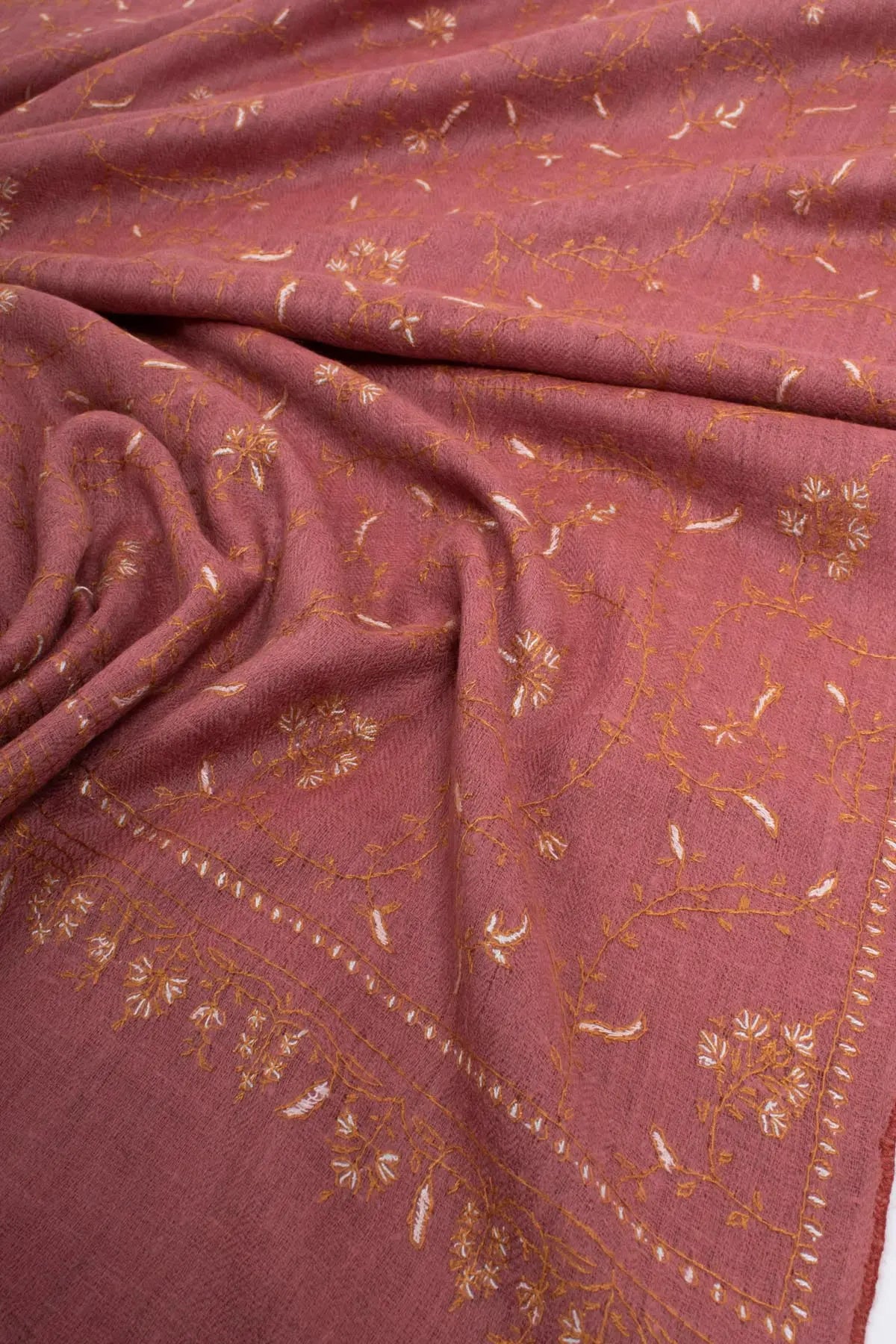 Baby Soft Handwoven Cashmere Kashmiri Scarf – A Whisper of Pure Luxury Shahkaar