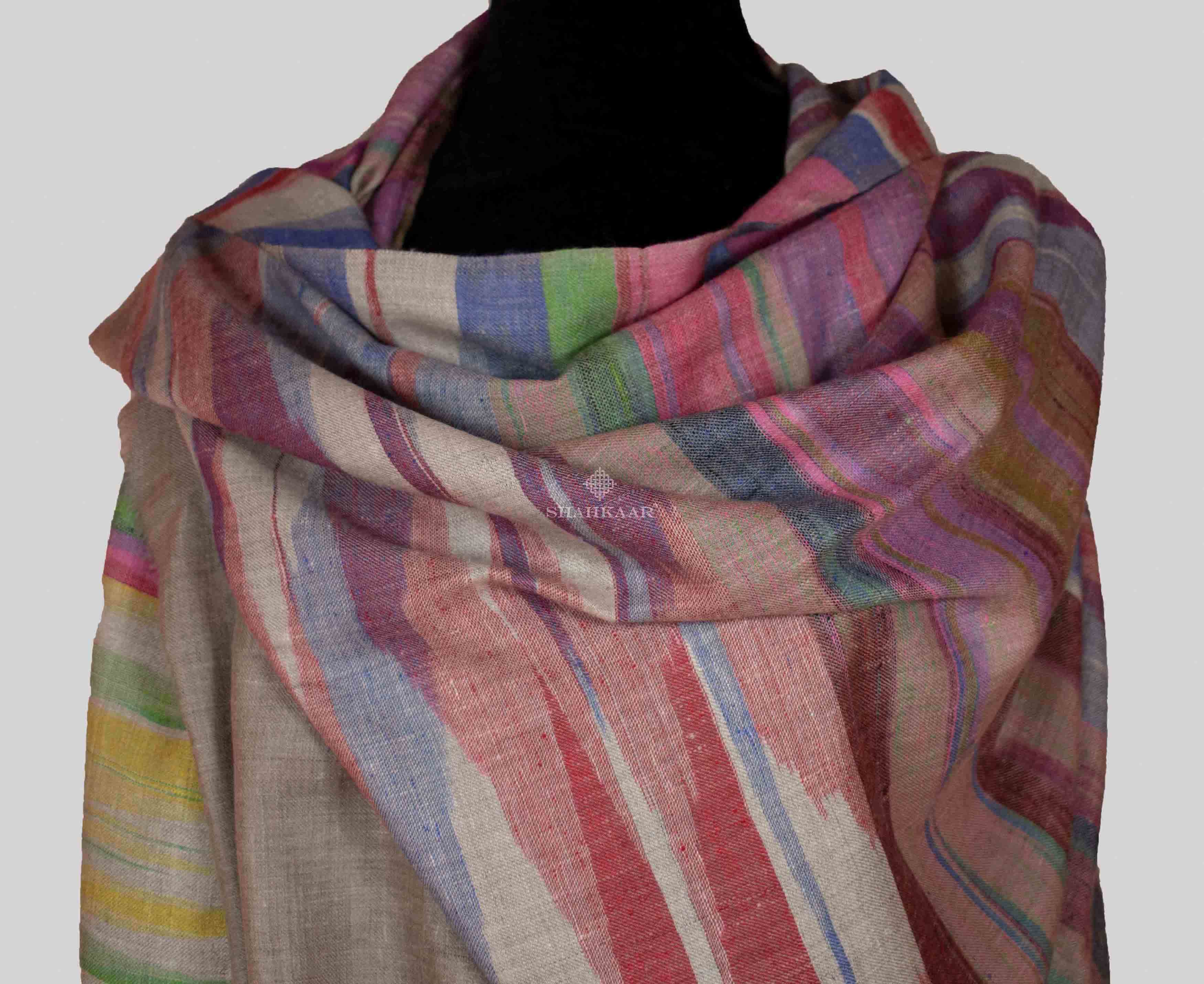 MAGIC WEAVE Handloomed Pashmina Shahkaar