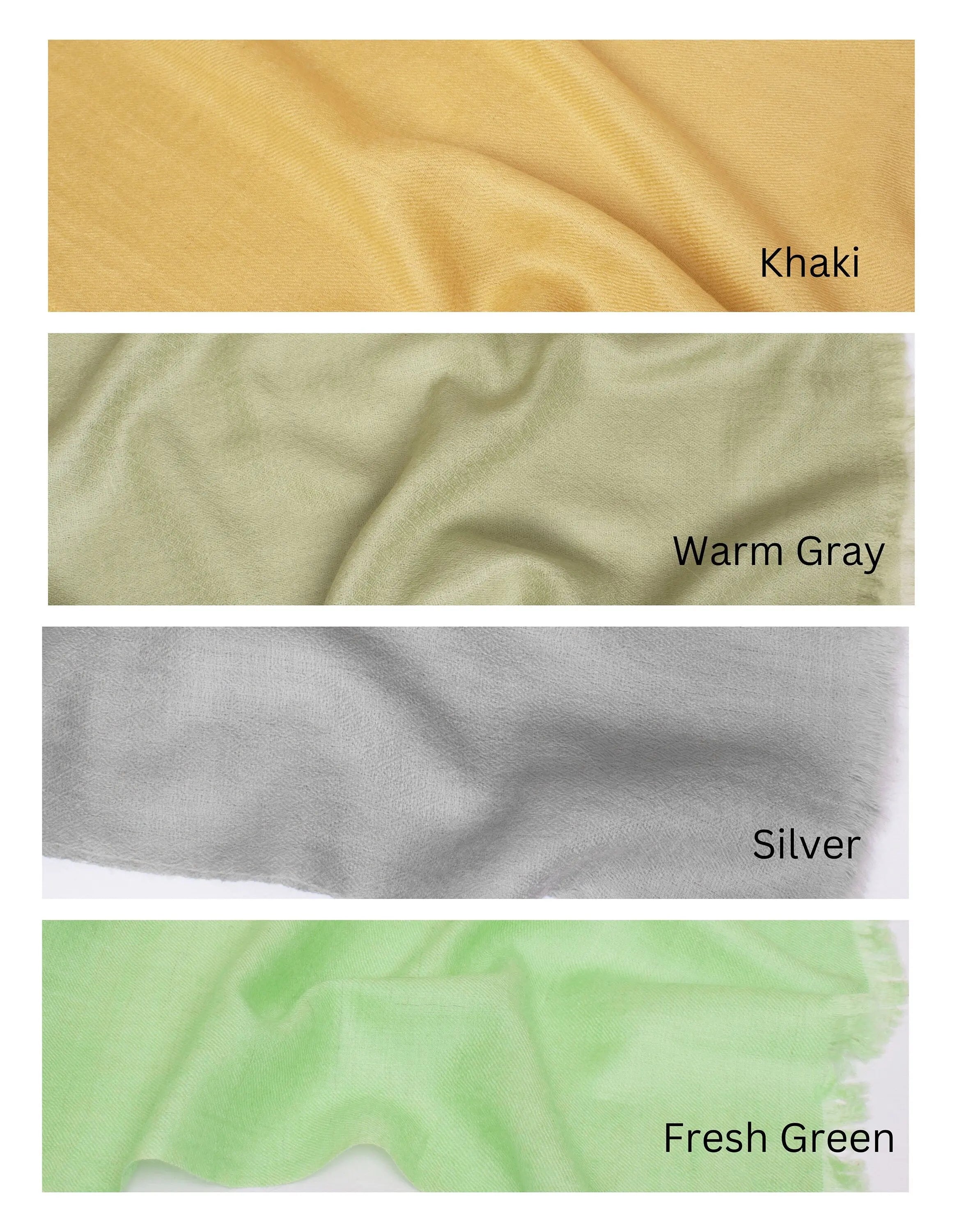 29 Fresh Pashmina Colors | 100% Pashmina Scarf | Cashmere Wrap | Soft Lightweight Shawl | Handwoven Kashmiri Stole | All Season Gift Shahkaar