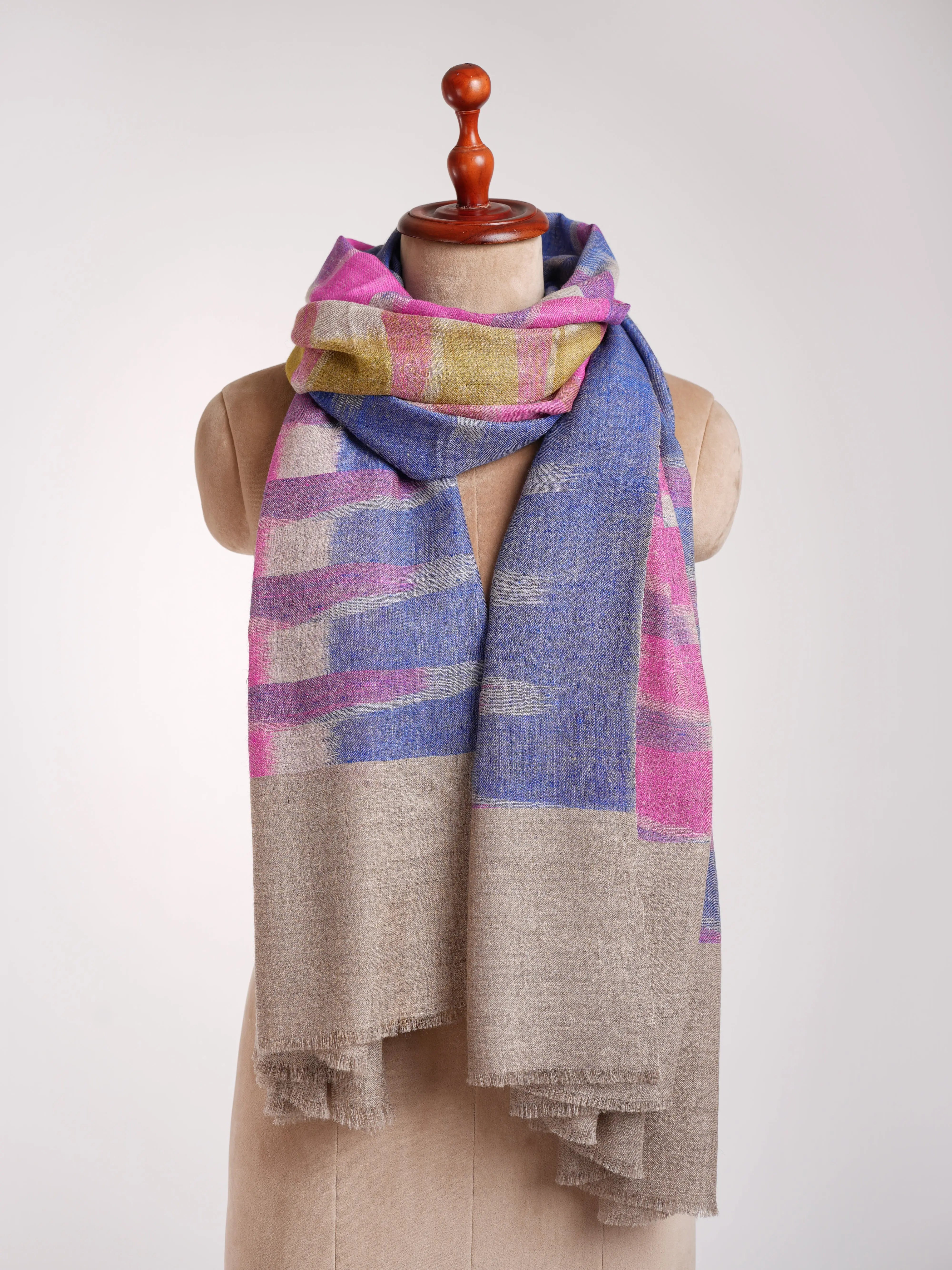 Artistic Handmade Comfy Pashmina Wrap Shahkaar