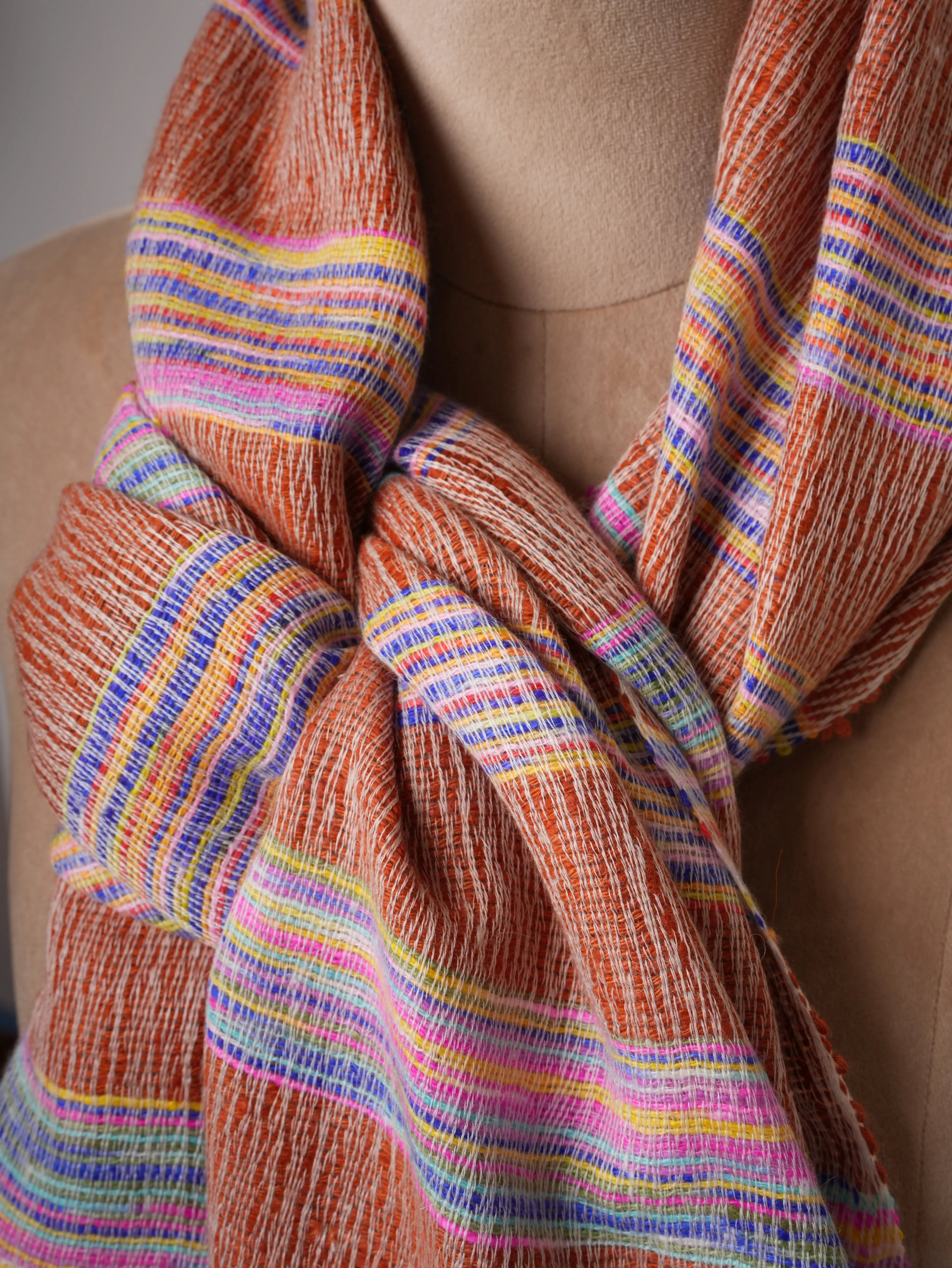 Baby Soft Thick Contemporary Cashmere Scarf – Warm & Luxurious Shahkaar
