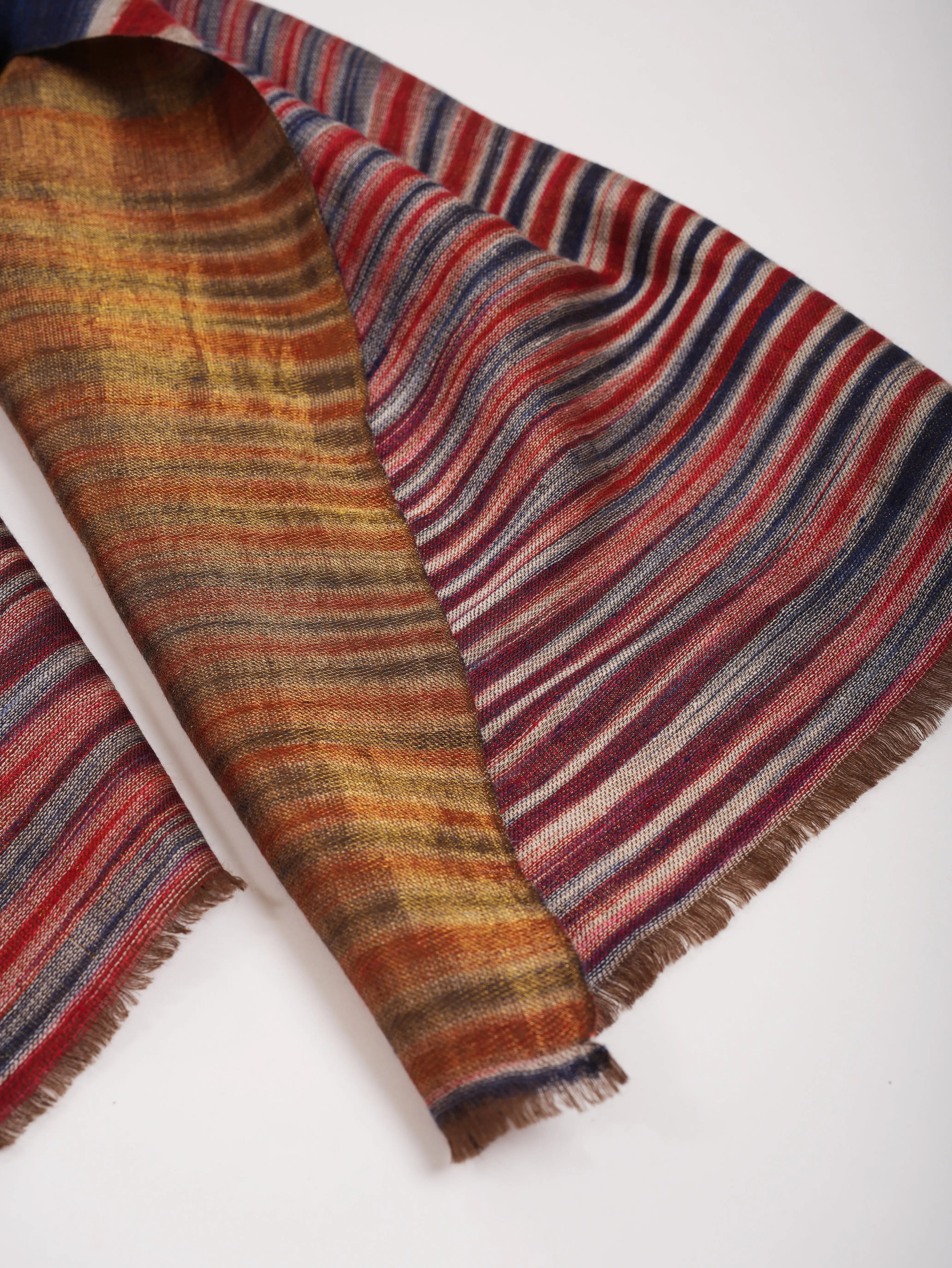 Dual Tone Handwoven Cashmere Wrap Shahkaar