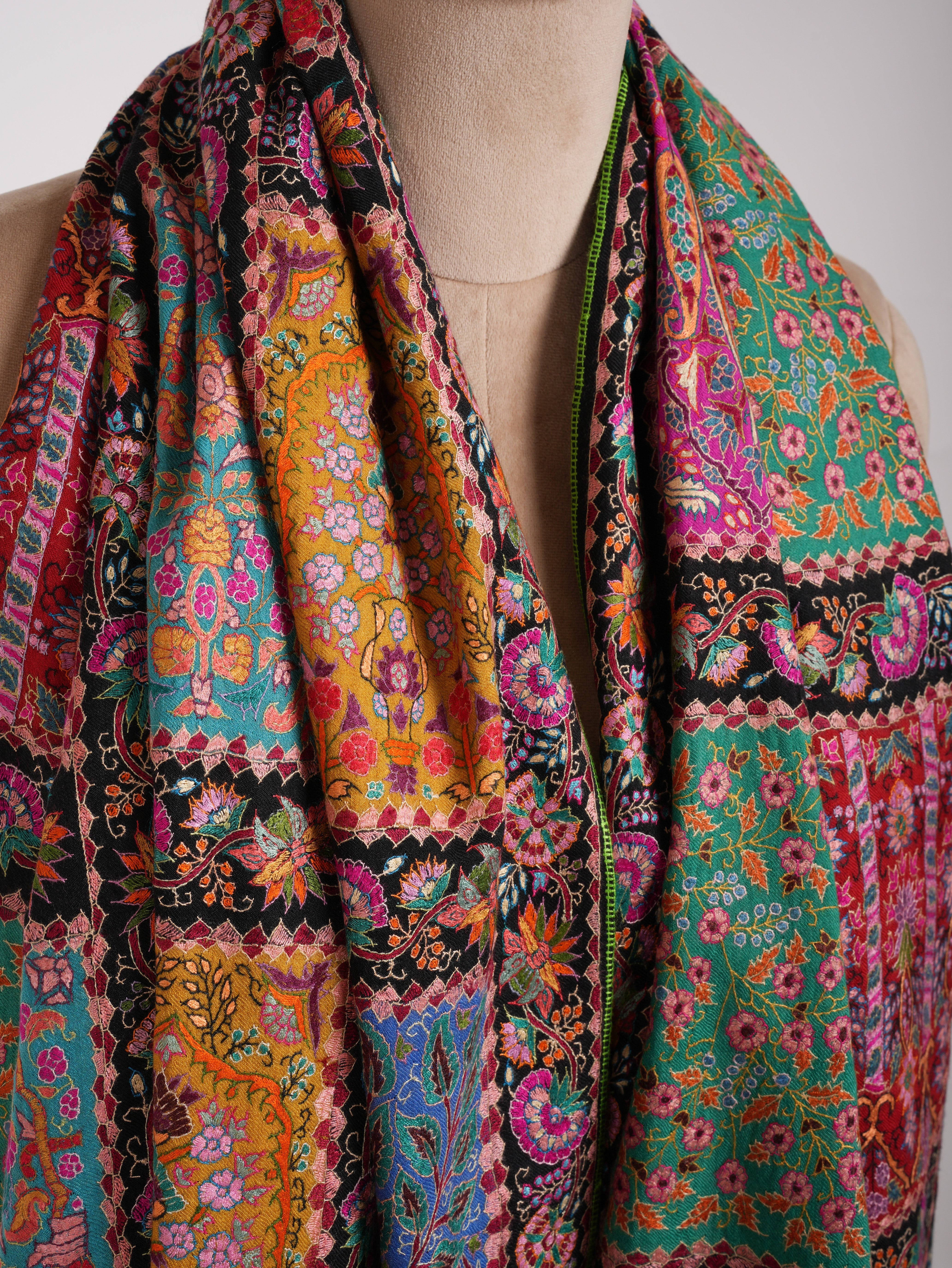 Châle de pashmina de mariage intemporel