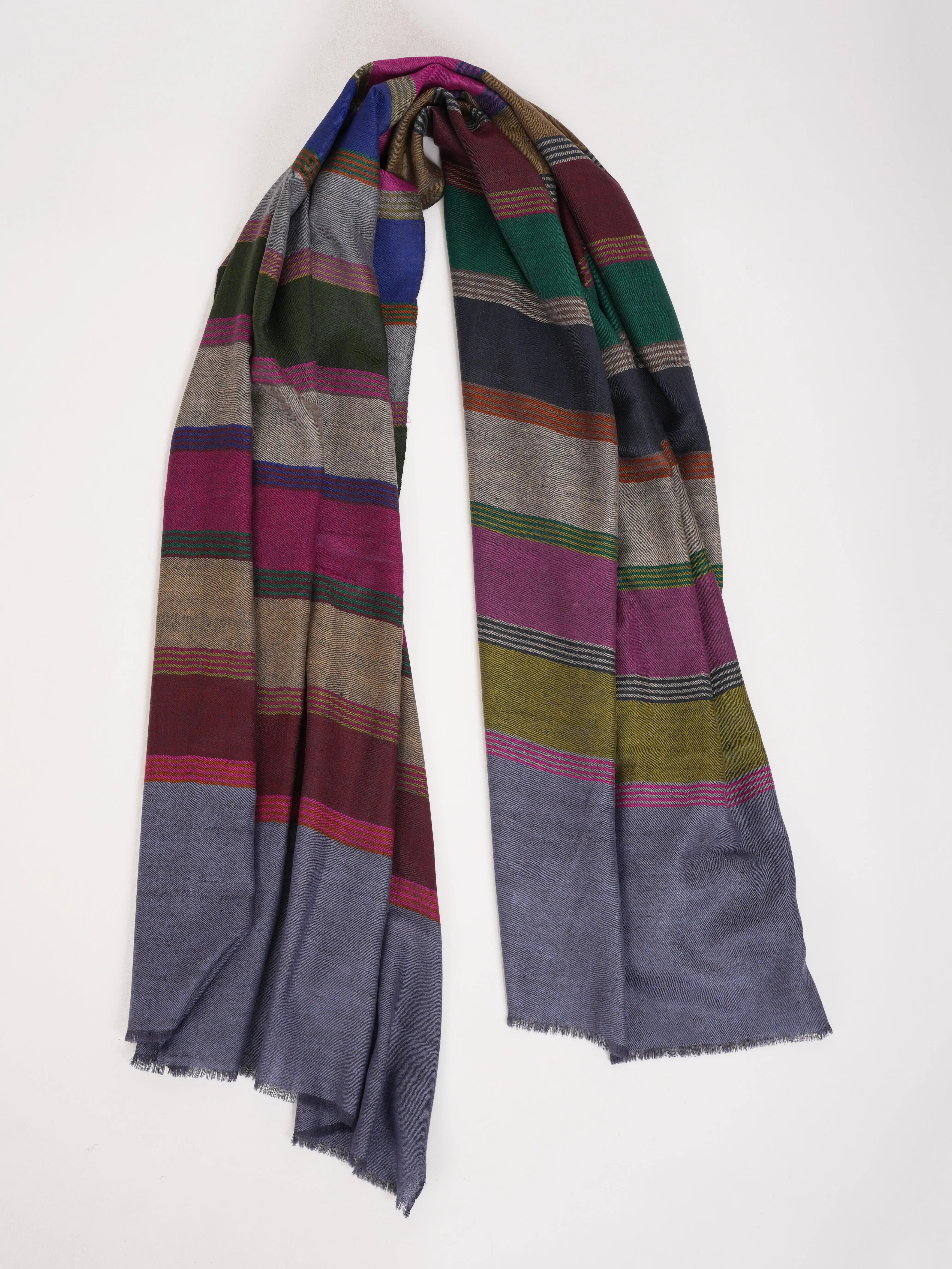 Handwoven Indian Pashmina Shawl Shahkaar