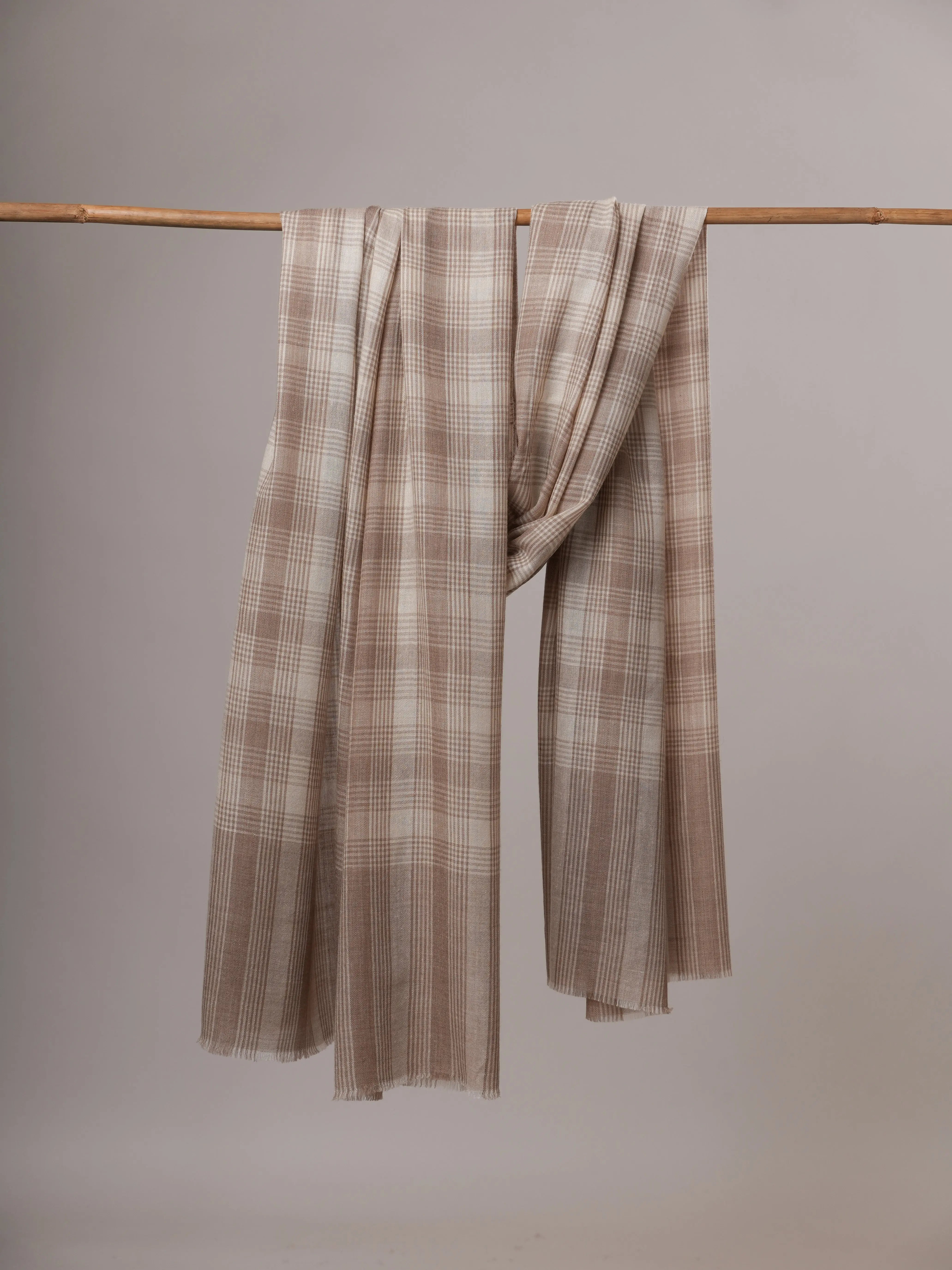 Oversized Featherlight Handwoven Lightweight Pashmina Shawl Shahkaar