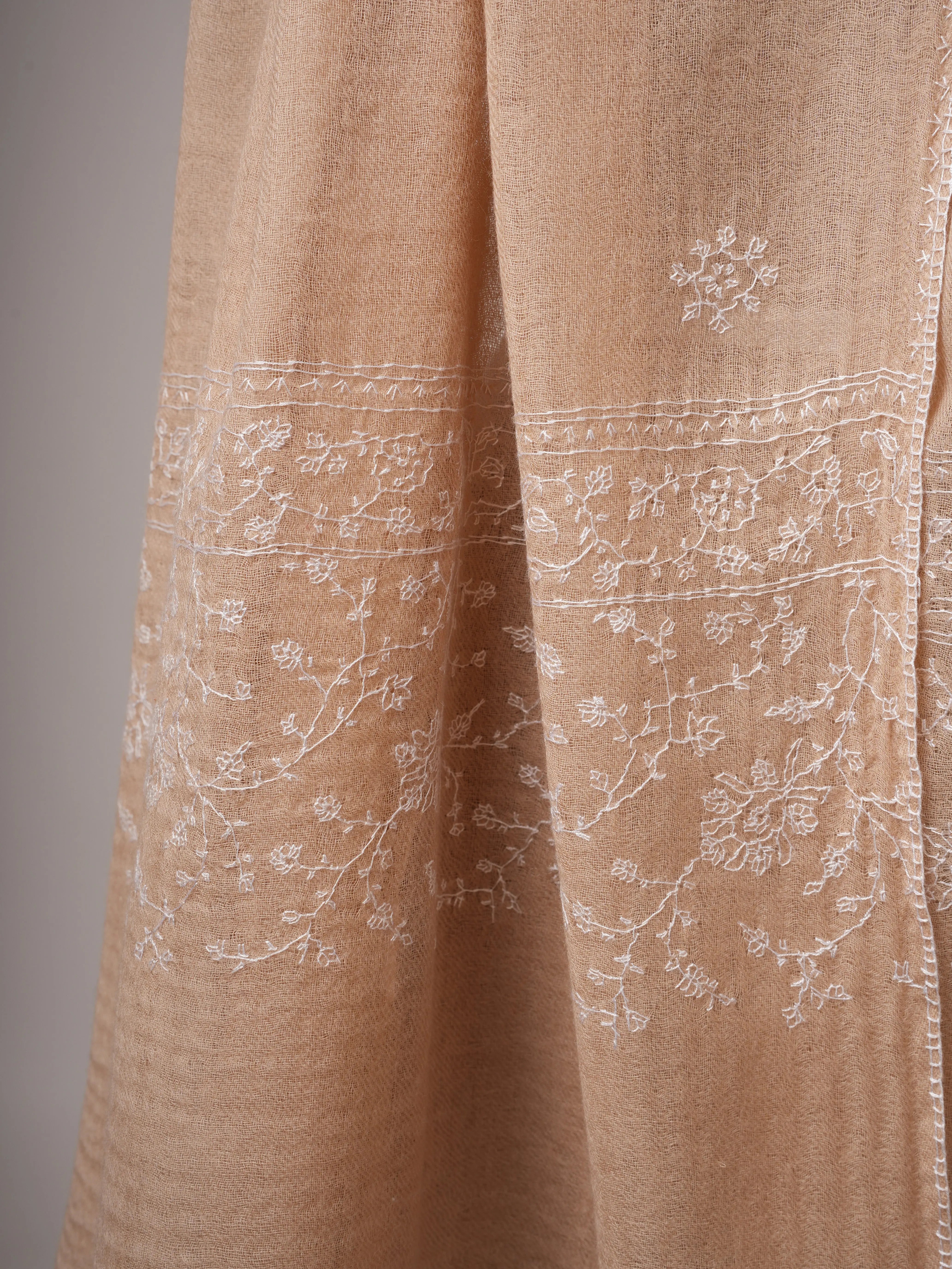 Palla Hand Embroidered Boiled Wool Shawl Shahkaar