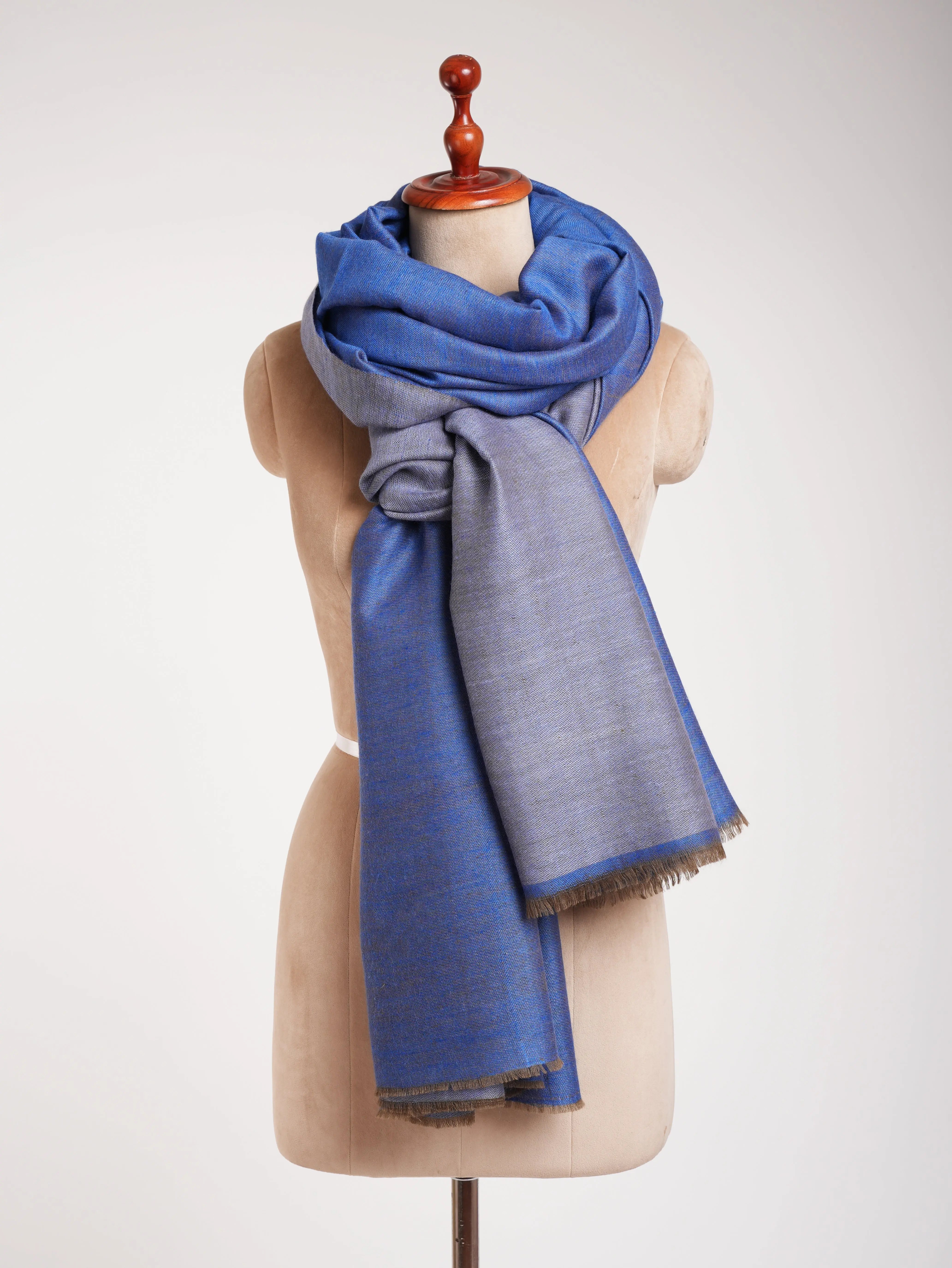 XL Dorukha Pure Lightweight Soft Pashmina Shawl Shahkaar