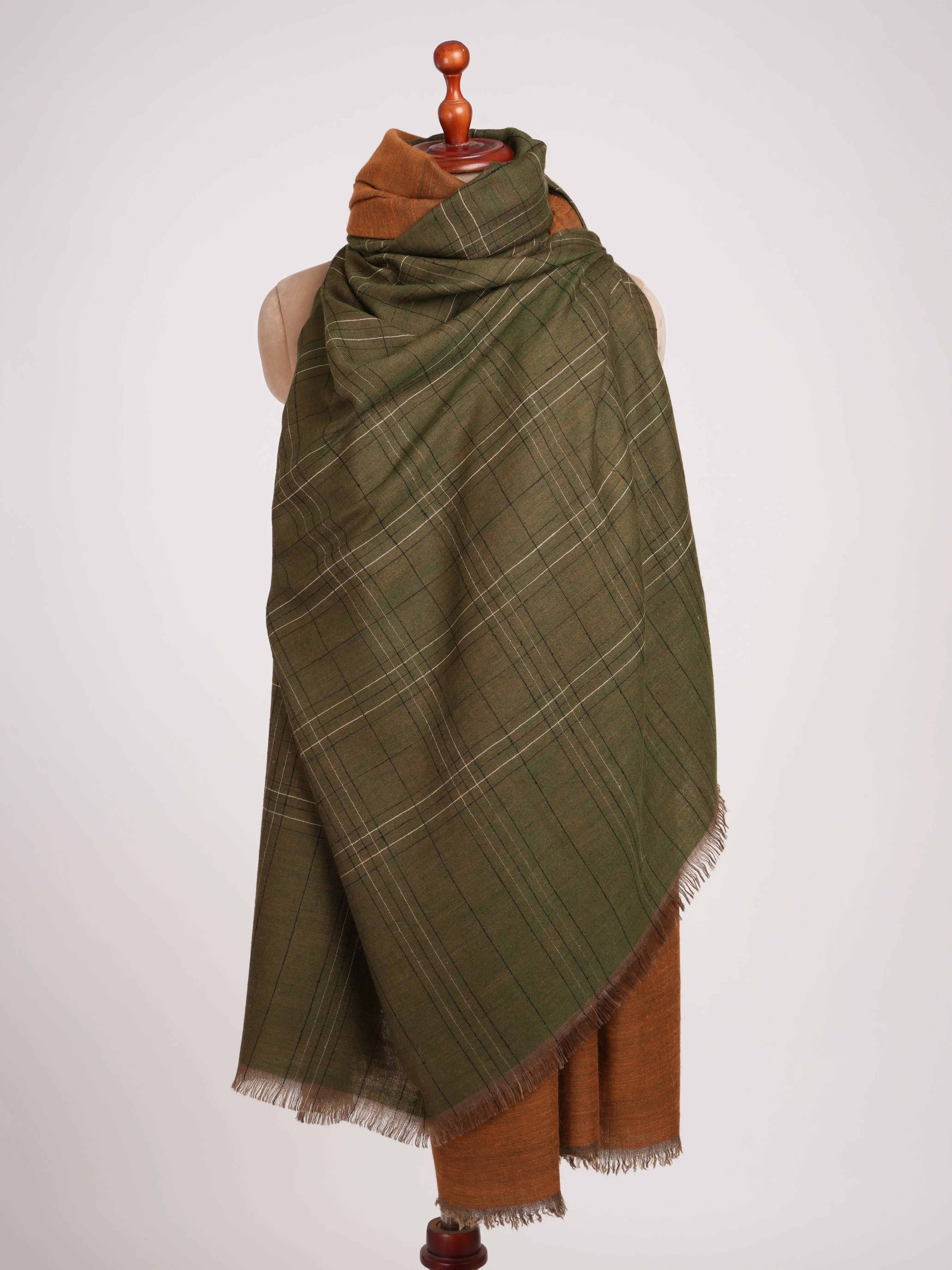 XL Dual shade Soft and Cozy XL Pashmina Shahkaar