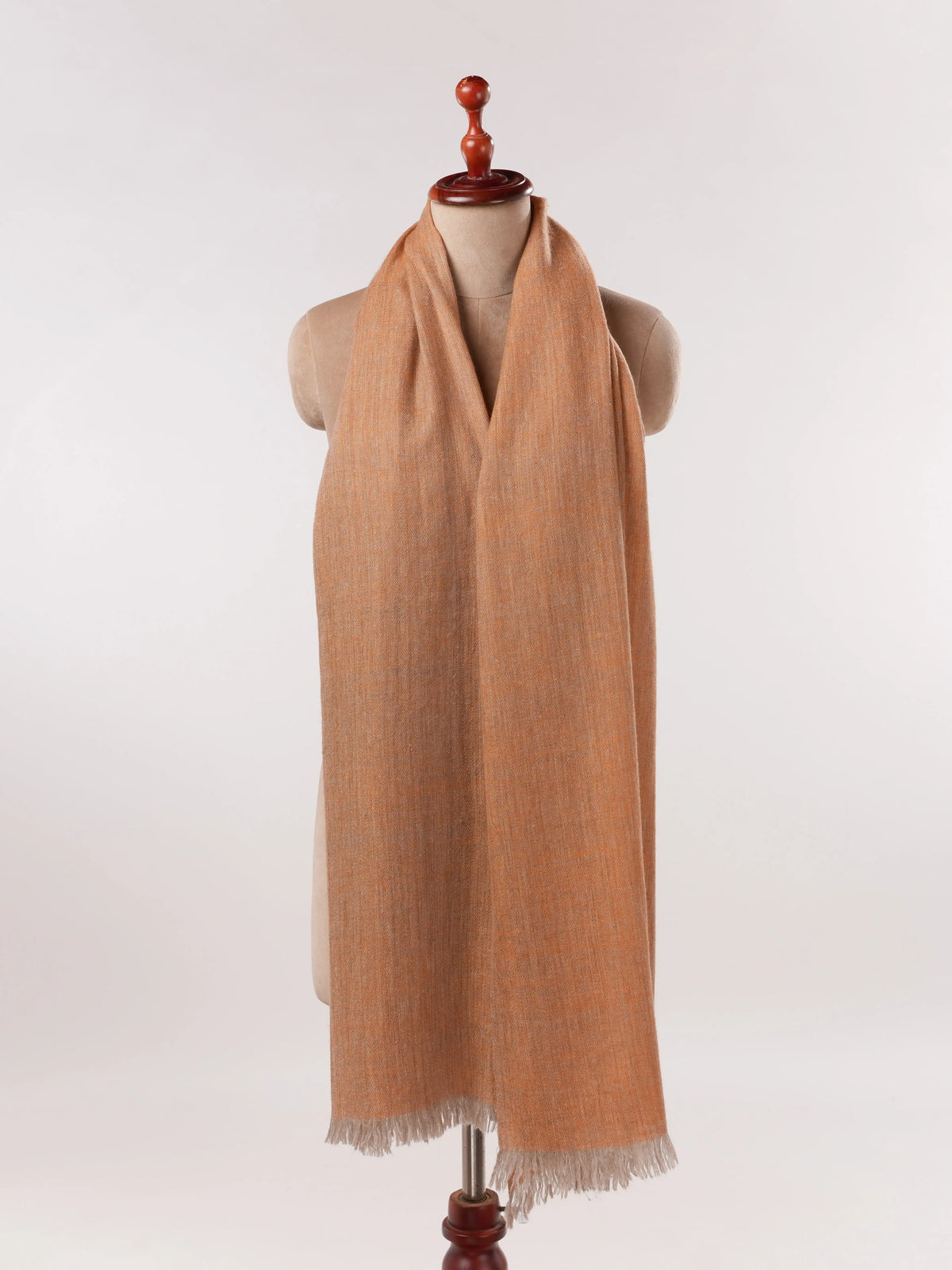Handspun Handwoven Cross Shade Classic Pashmina Shawl
