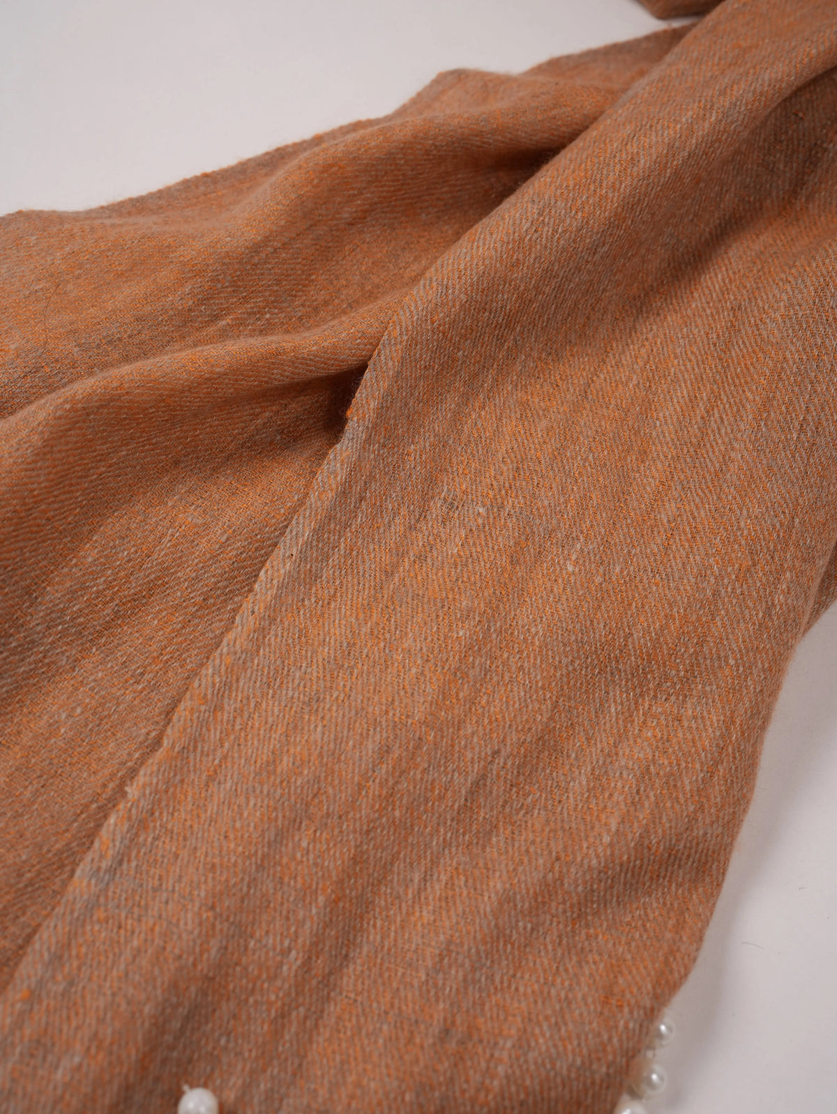 Handspun Handwoven Cross Shade Classic Pashmina Shawl