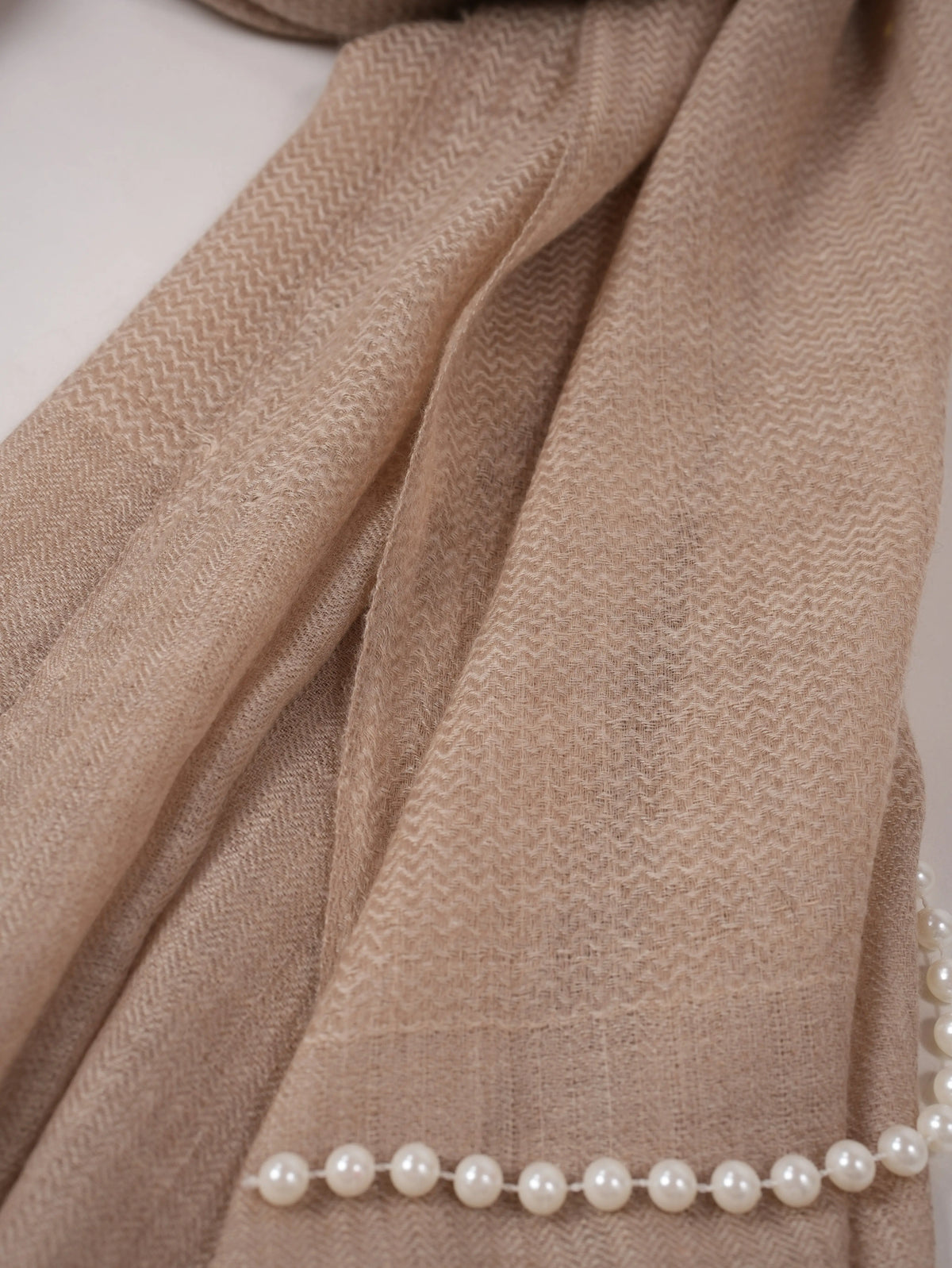 Half Diamond Woven Handwoven Classic Pashmina Shawl
