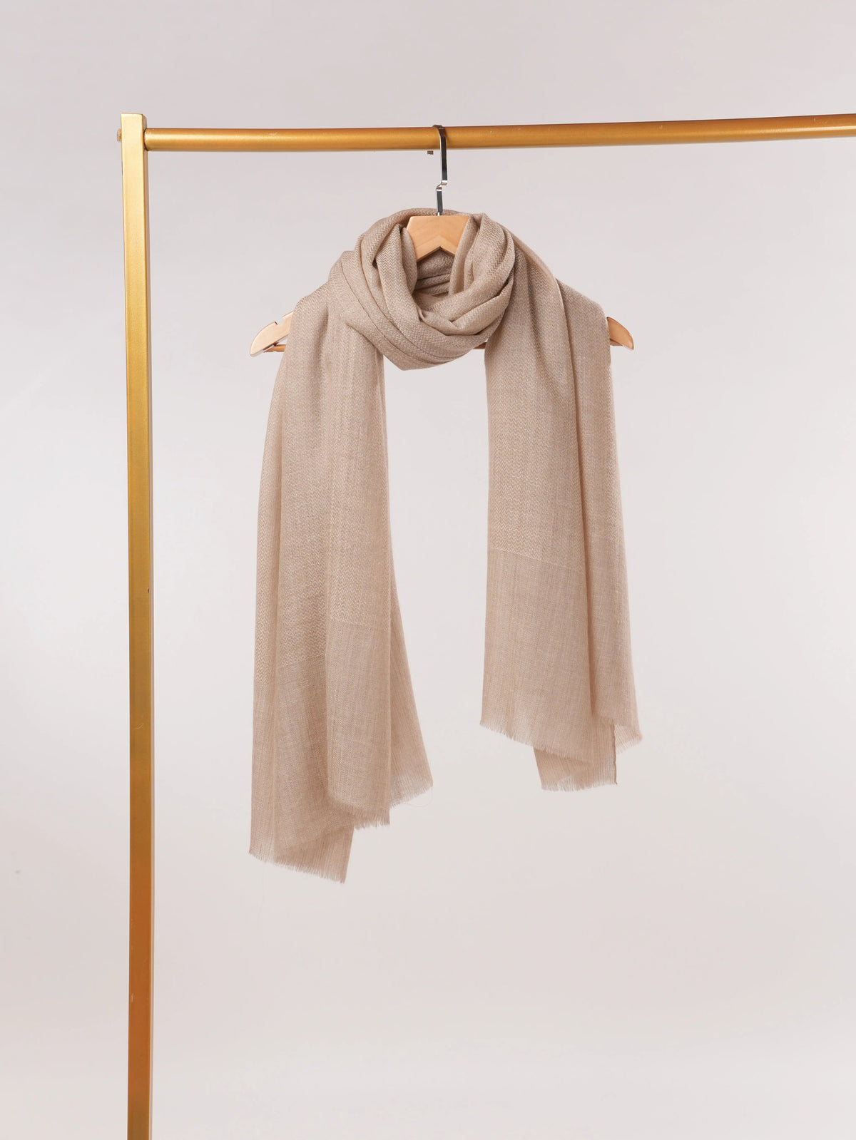 Half Diamond Woven Handwoven Classic Pashmina Shawl