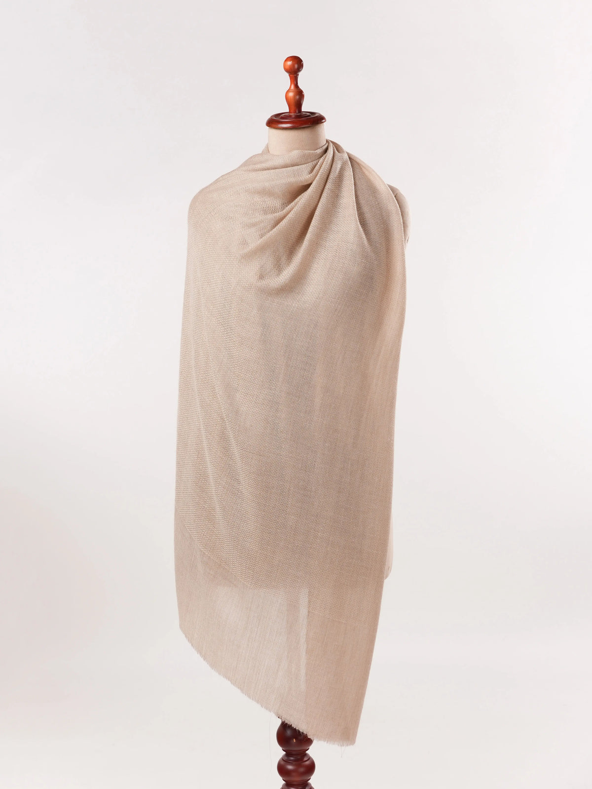 Half Diamond Woven Handwoven Classic Pashmina Shawl