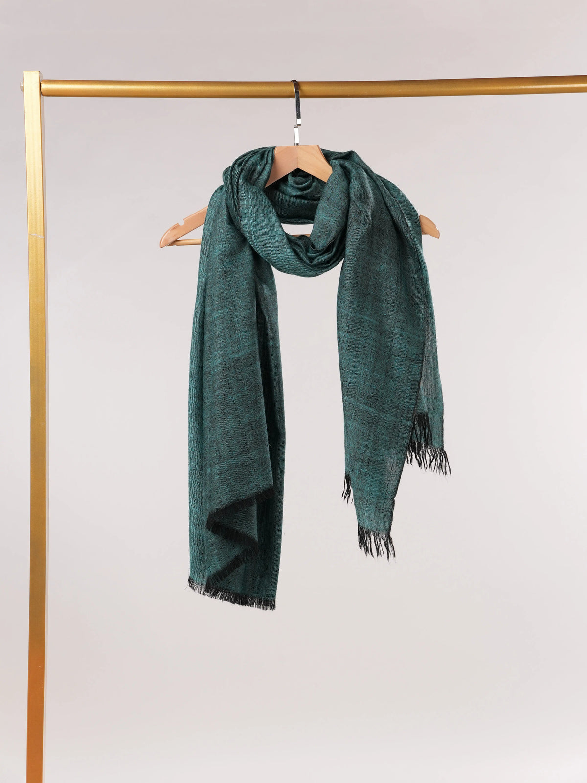 Cross Shade Handwoven Classic Pashmina Shawl