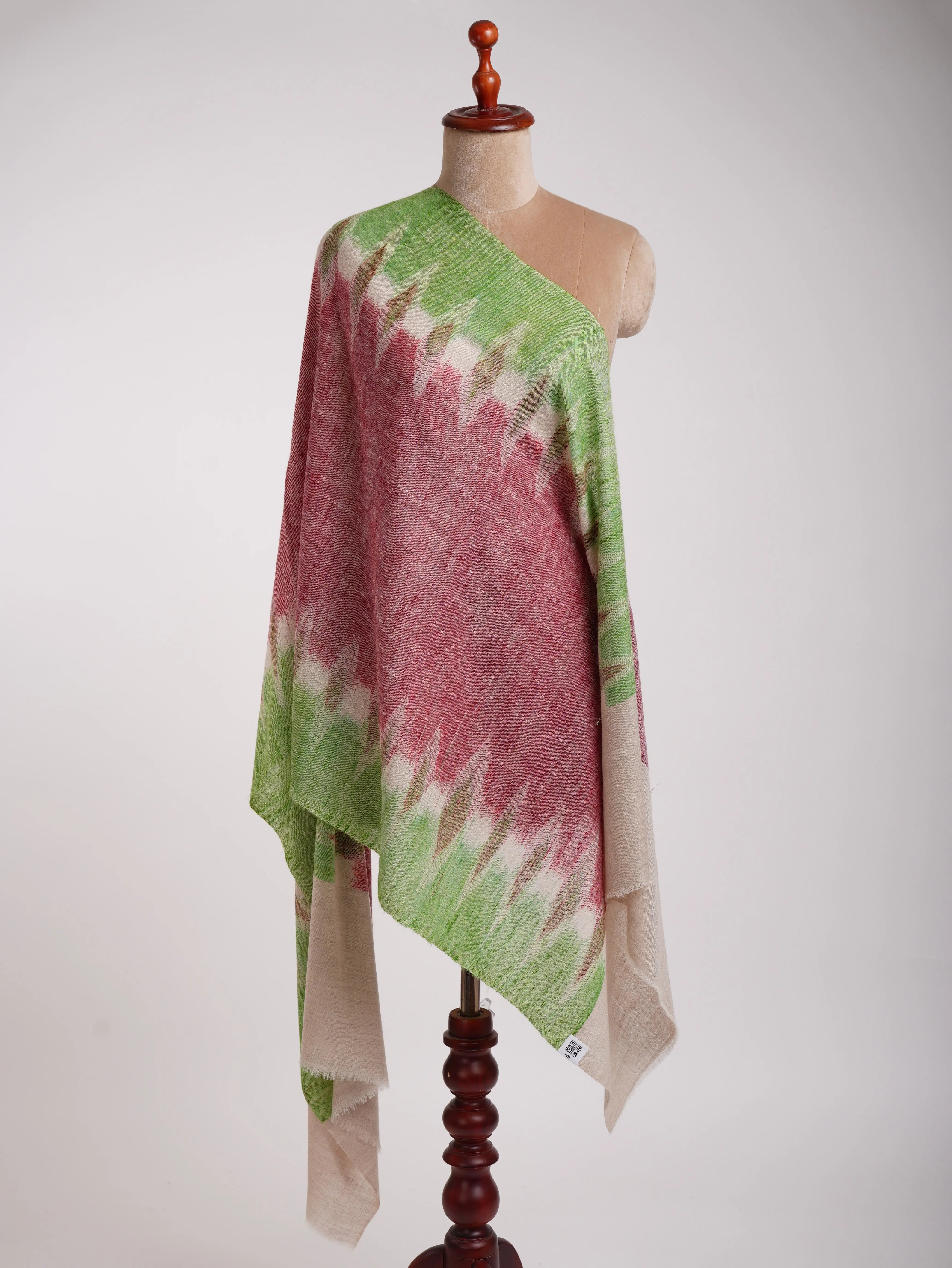 Handwoven Baby Soft Featherlight Contemporary Cashmere Scarf Shahkaar
