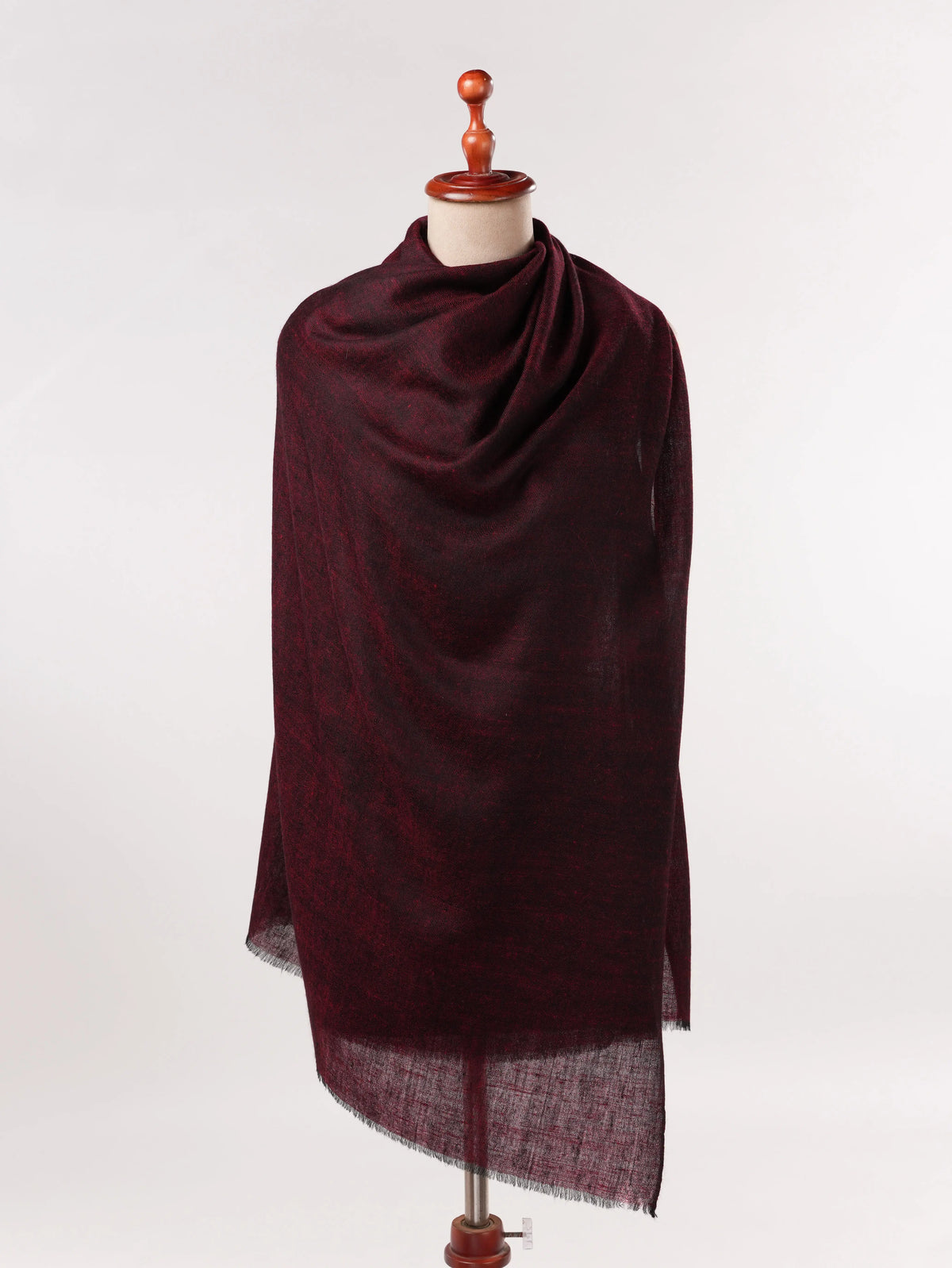 Handwoven Cross Shade Lightweight Cashmere Scarf