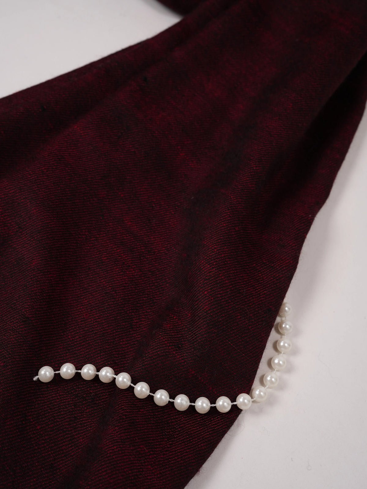 Handwoven Cross Shade Lightweight Cashmere Scarf