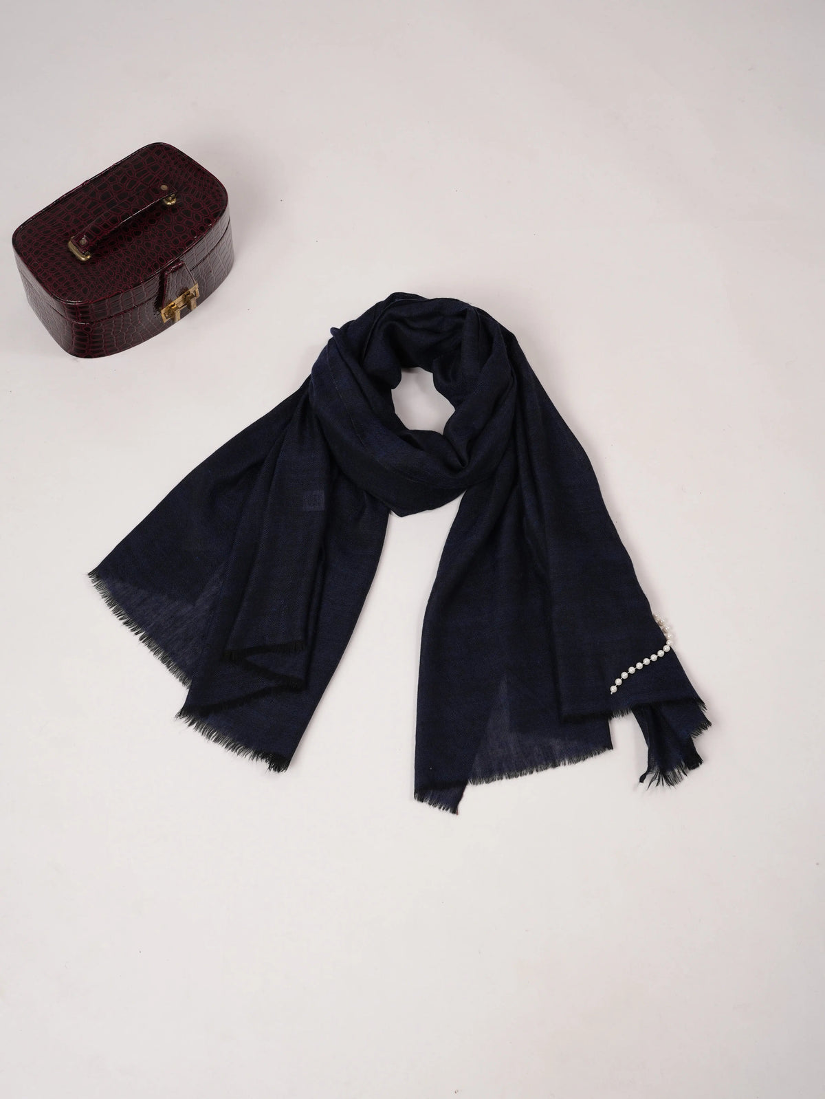 Cross Shade Handwoven Original Pashmina Shawl
