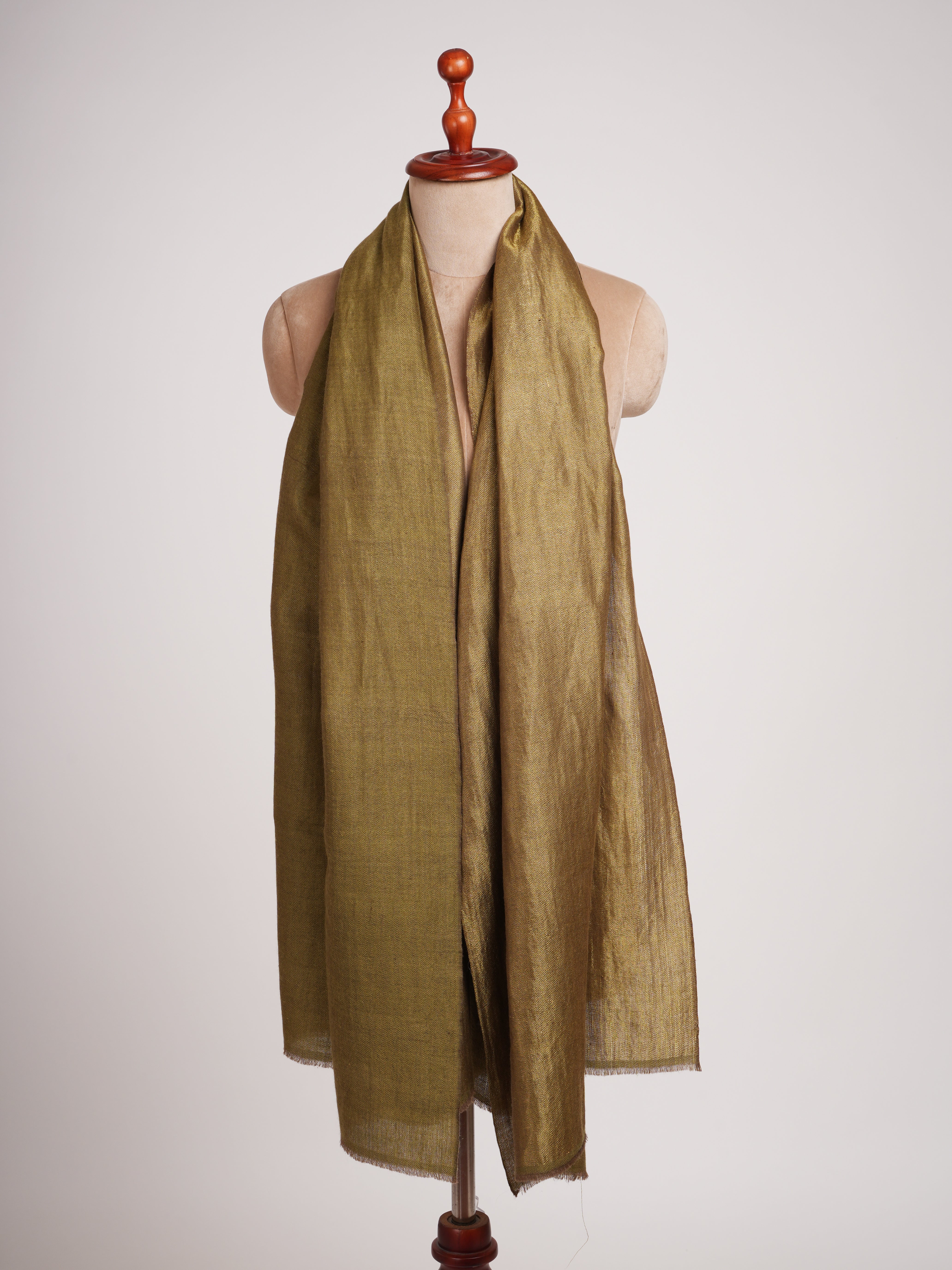 Zari Dorukha Handwoven Cashmere Stole