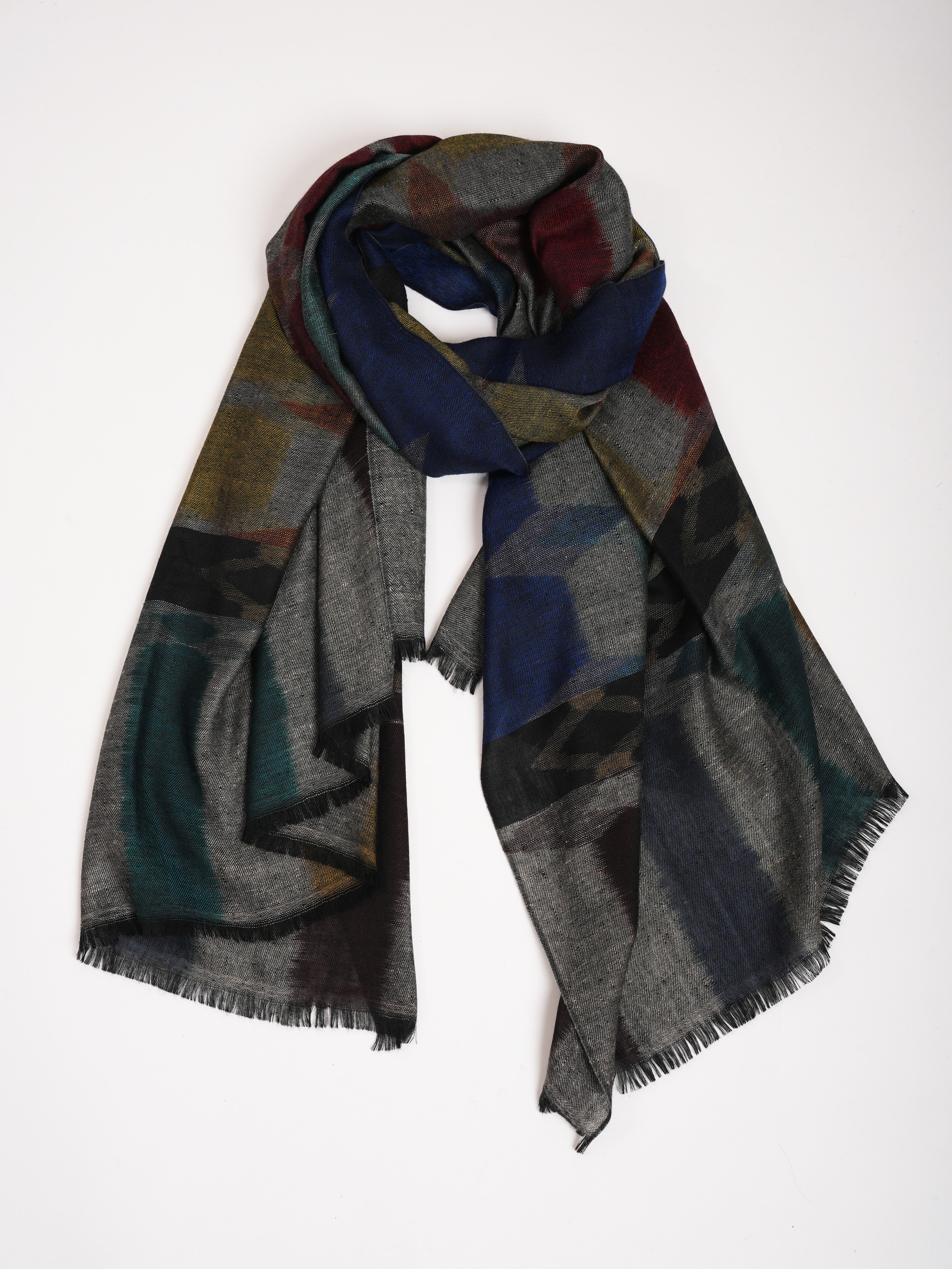 Space Dye Handwoven Stylish Pashmina Shawl