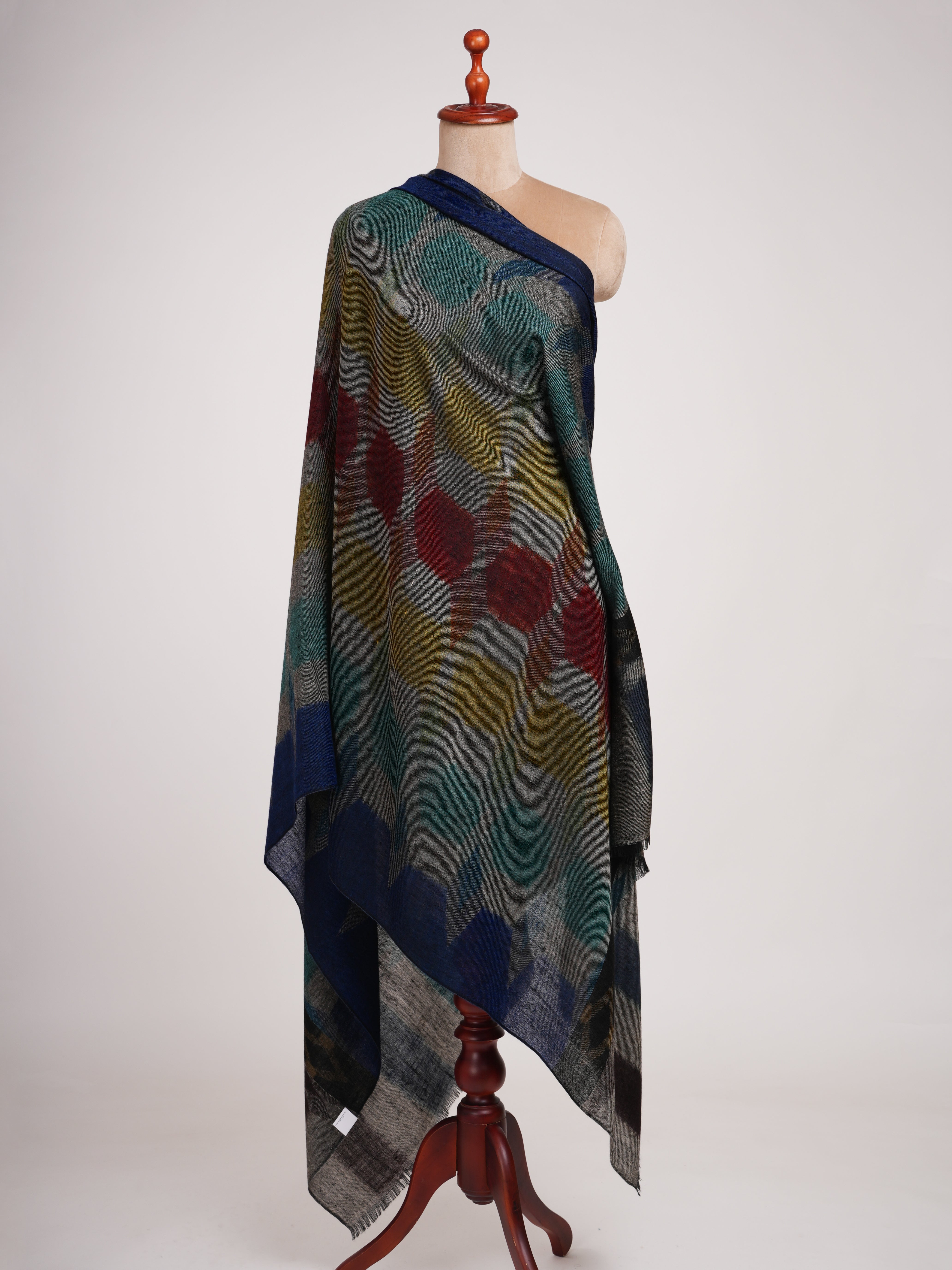 Space Dye Handwoven Stylish Pashmina Shawl