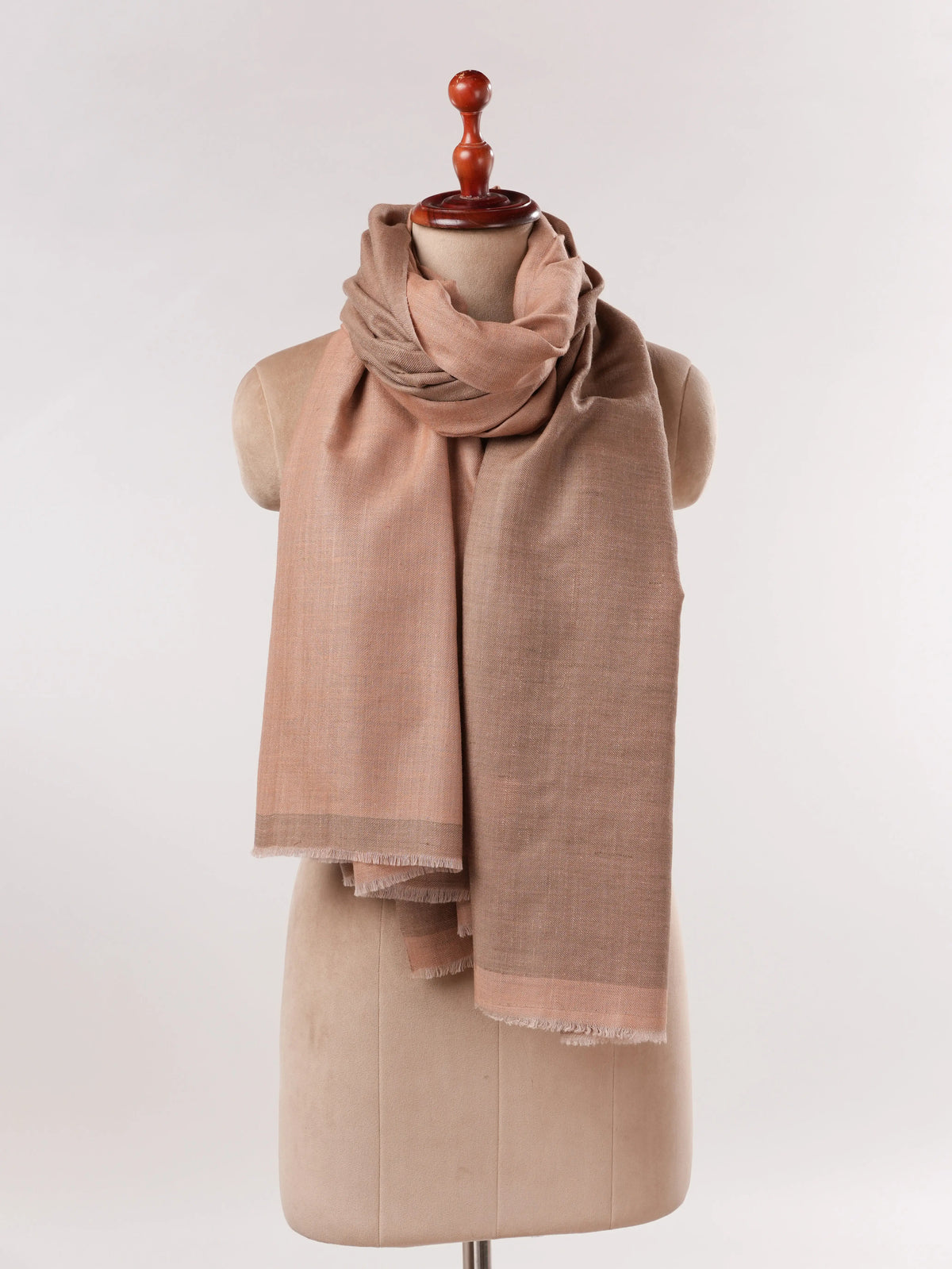 Dual Shade Handwoven Pure Pashmina Shawl