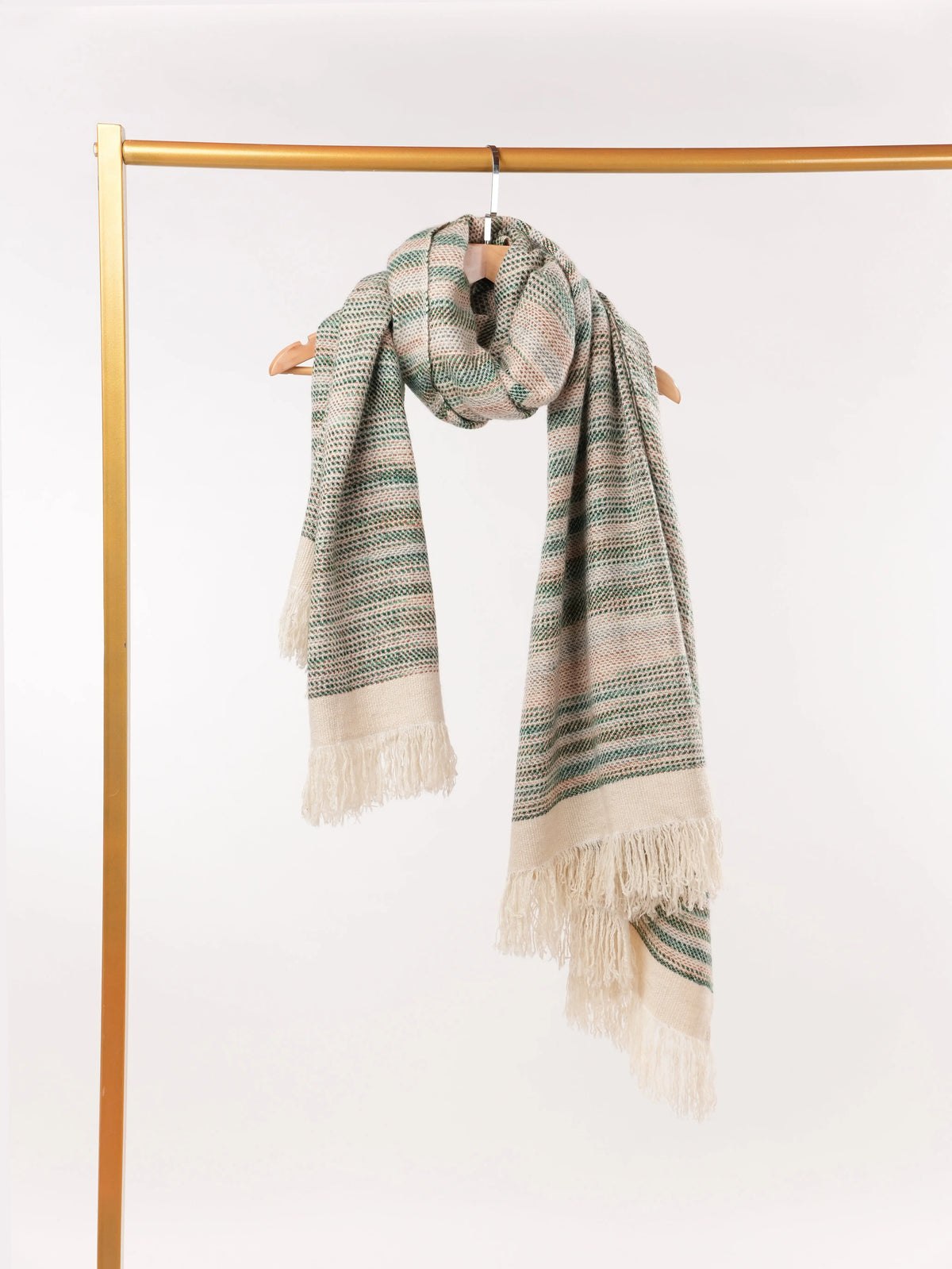 Handspun Thick Handwoven Authentic Pashmina Shawl