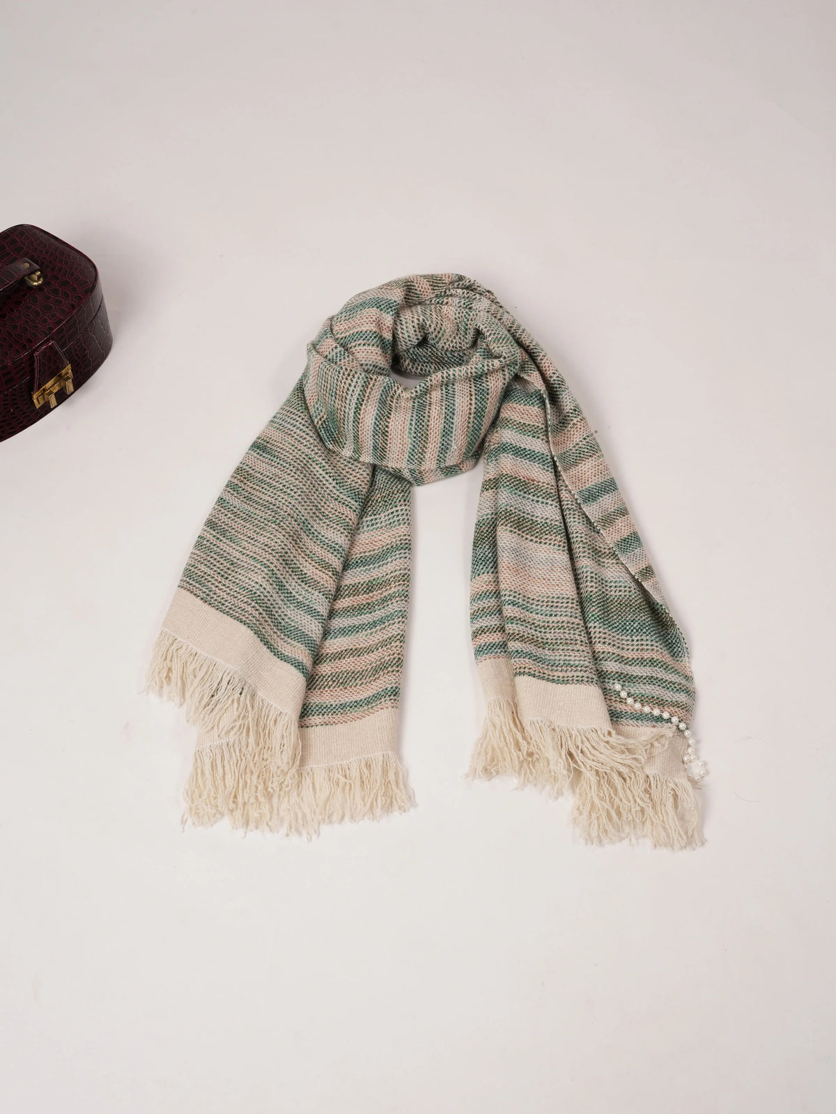Handspun Thick Handwoven Authentic Pashmina Shawl
